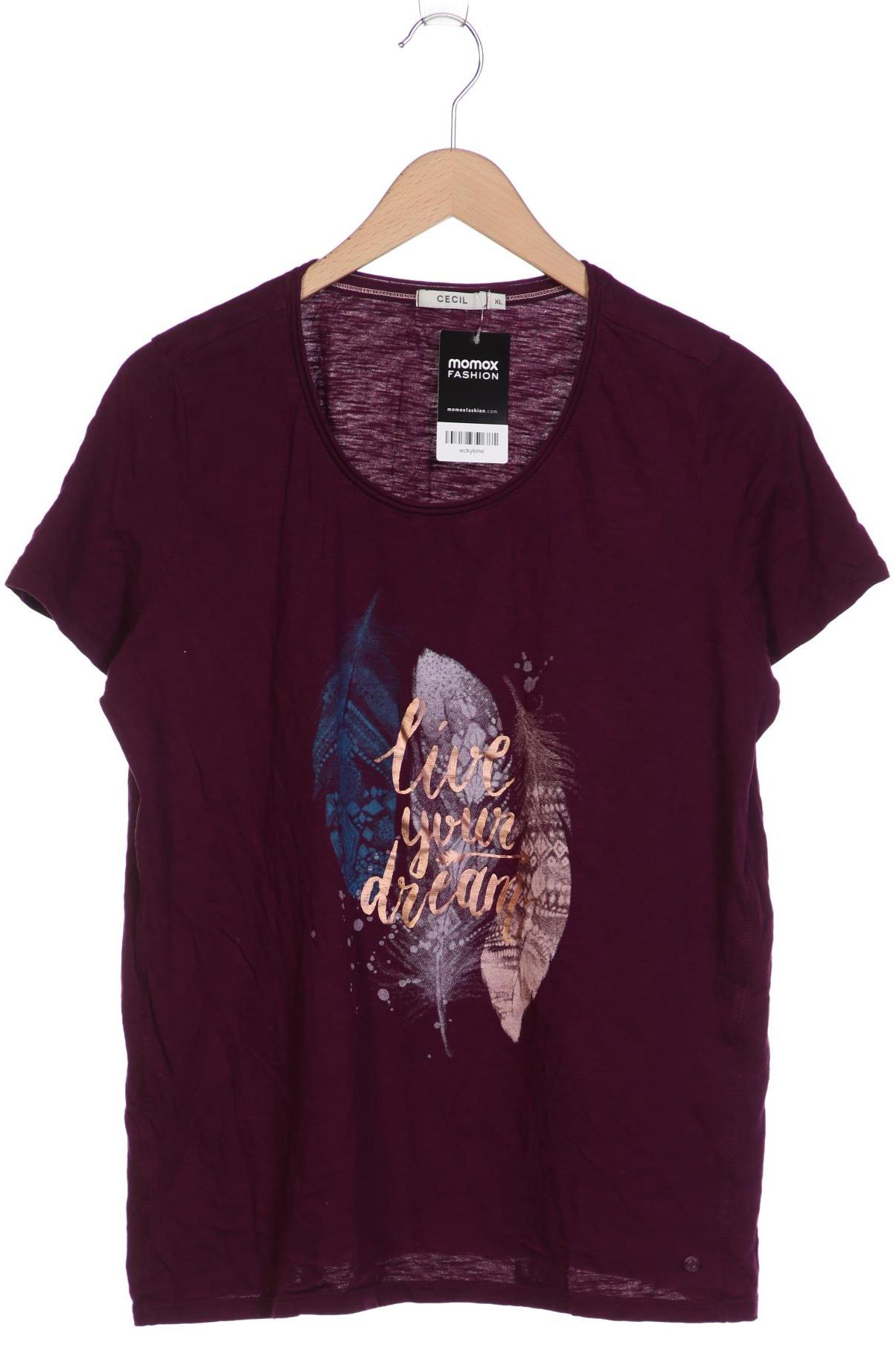 

Cecil Damen T-Shirt, flieder, Gr. 44