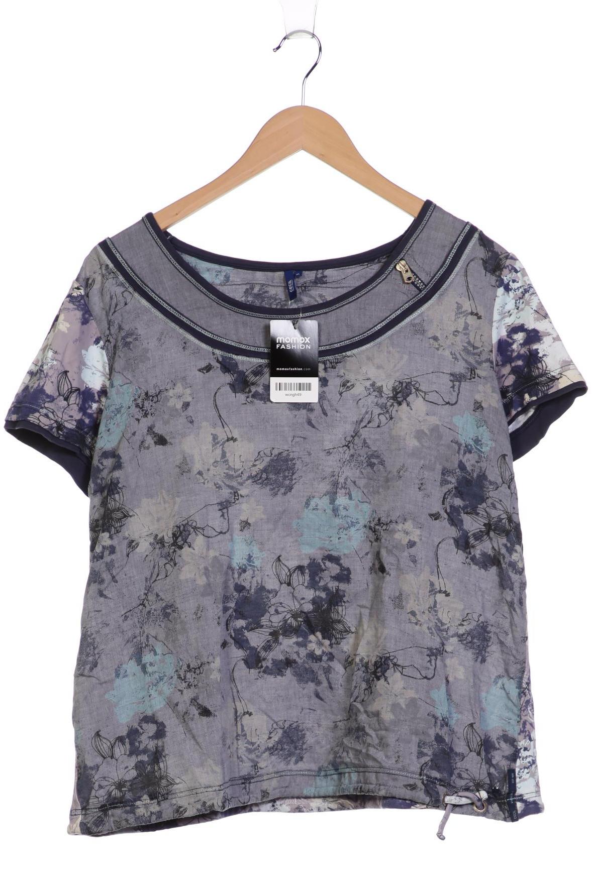 

Cecil Damen T-Shirt, blau, Gr. 44