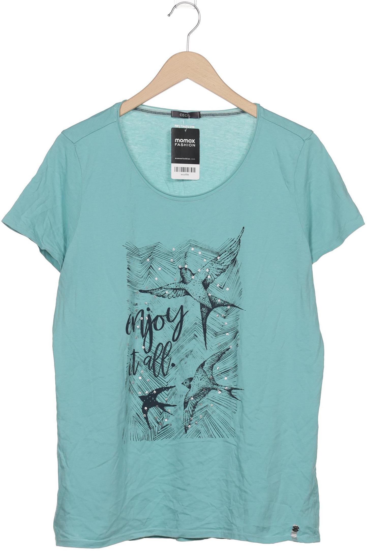

Cecil Damen T-Shirt, türkis, Gr. 44