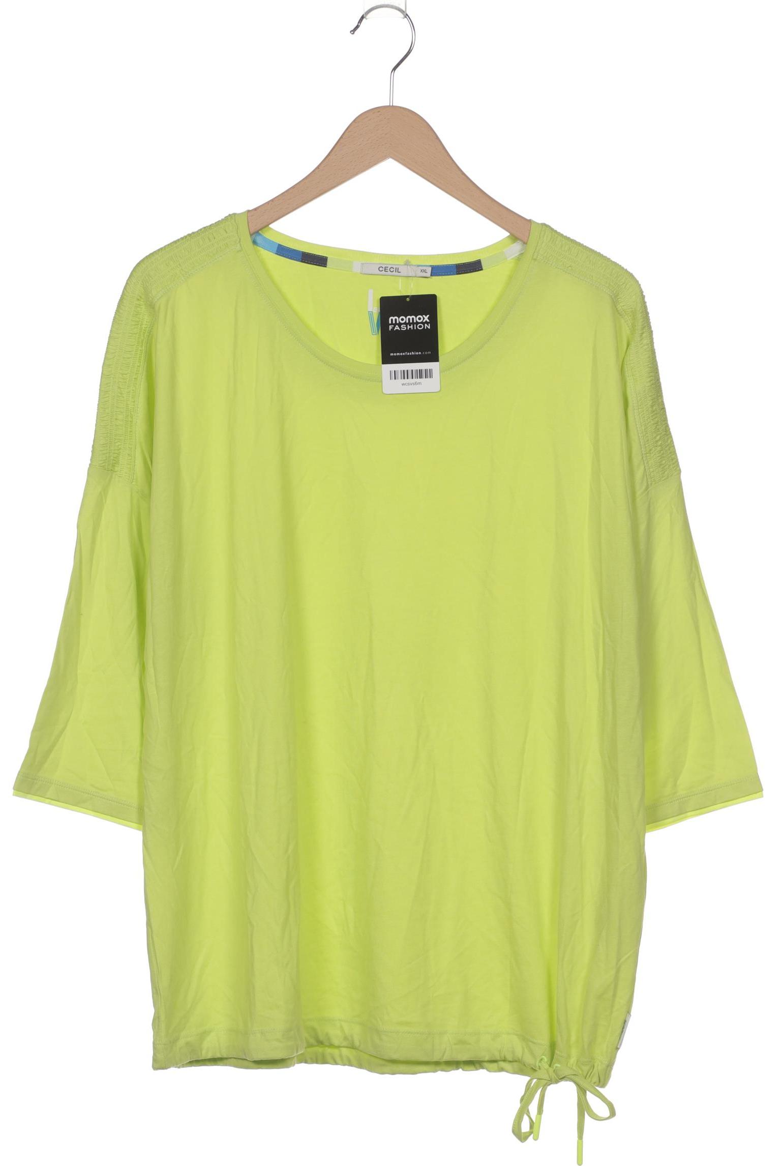 

Cecil Damen T-Shirt, hellgrün, Gr. 46