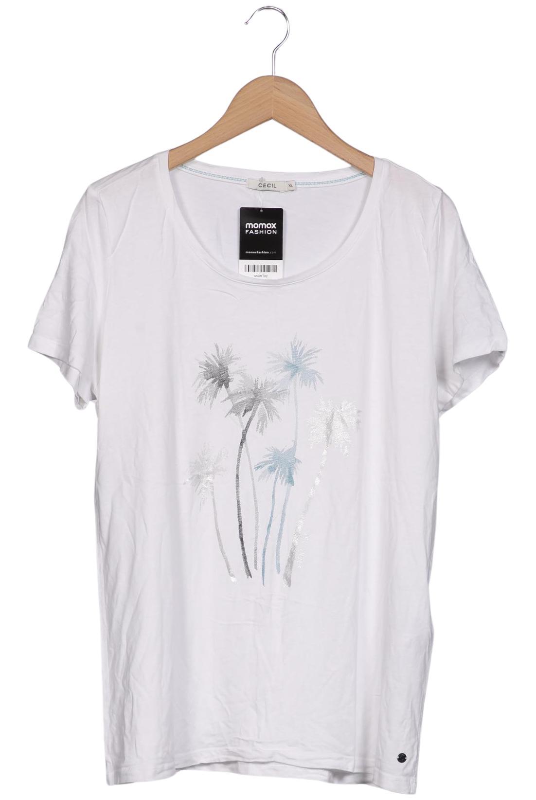 

Cecil Damen T-Shirt, weiß, Gr. 44