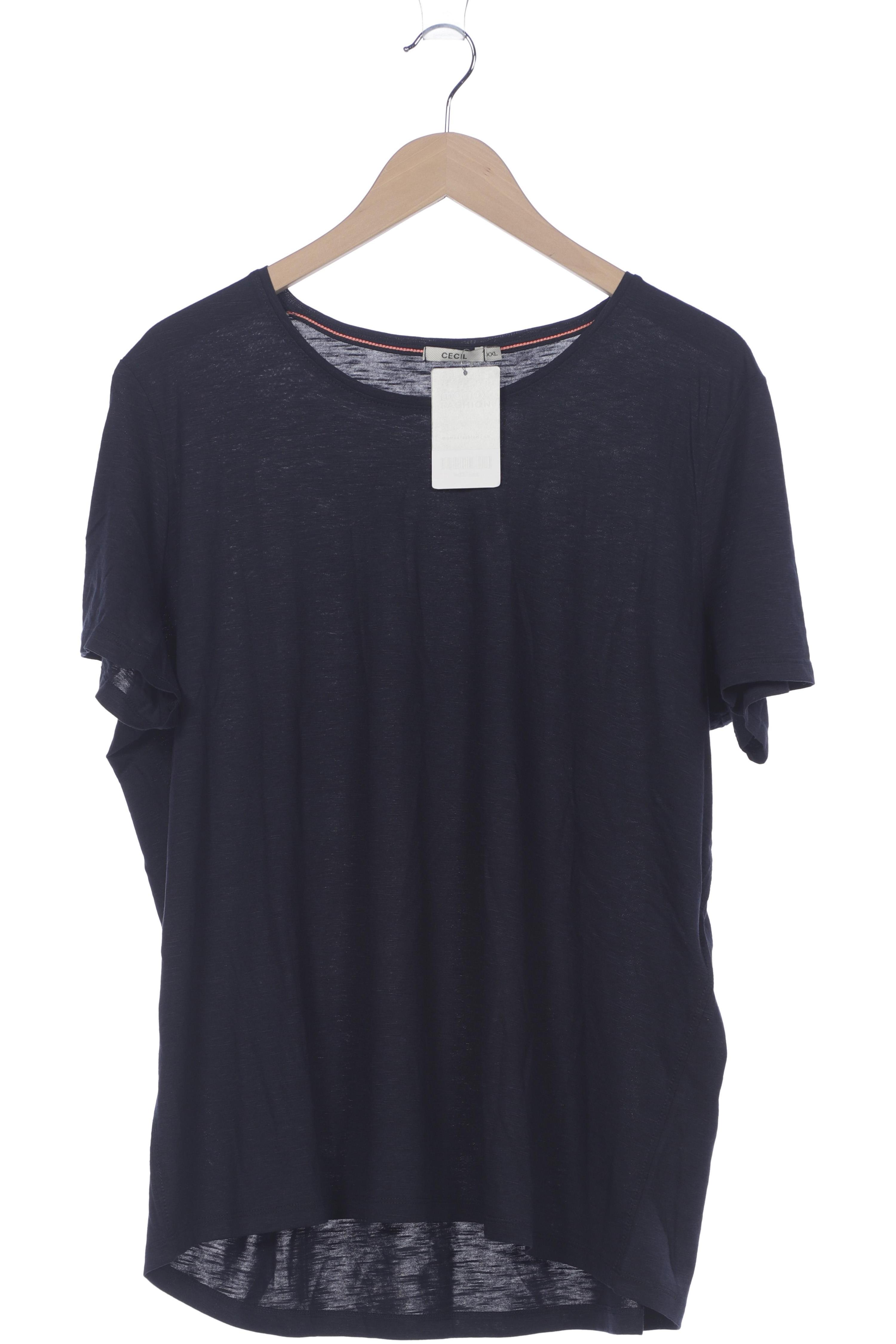 

Cecil Damen T-Shirt, marineblau, Gr. 46