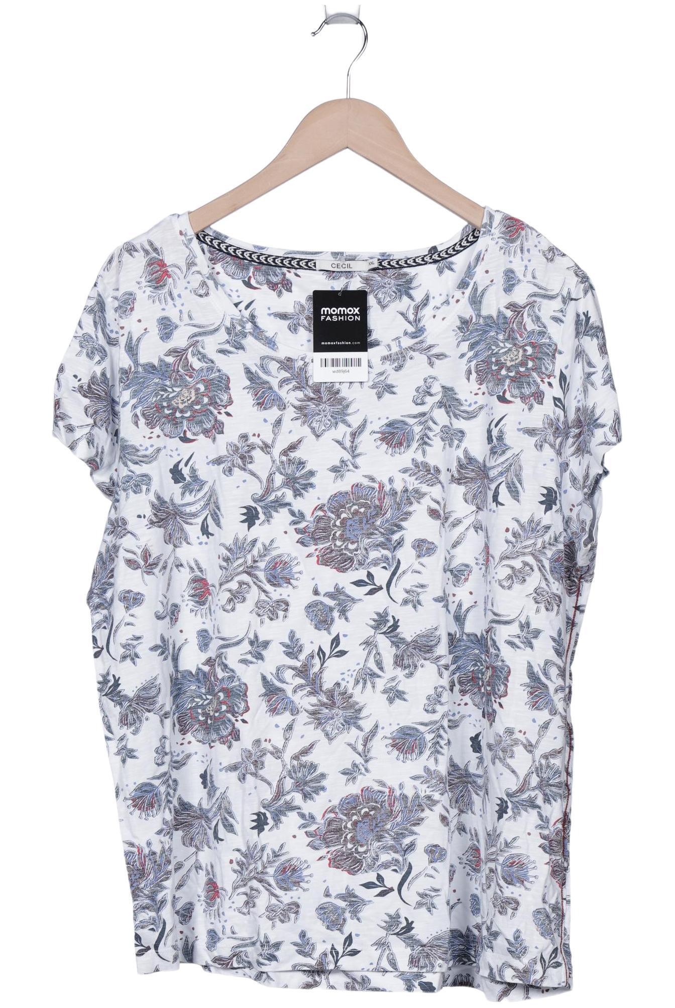 

Cecil Damen T-Shirt, mehrfarbig, Gr. 46