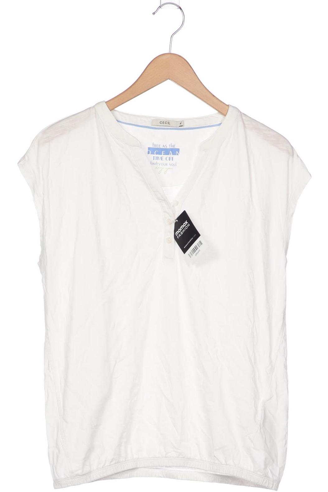 

Cecil Damen T-Shirt, weiß, Gr. 38