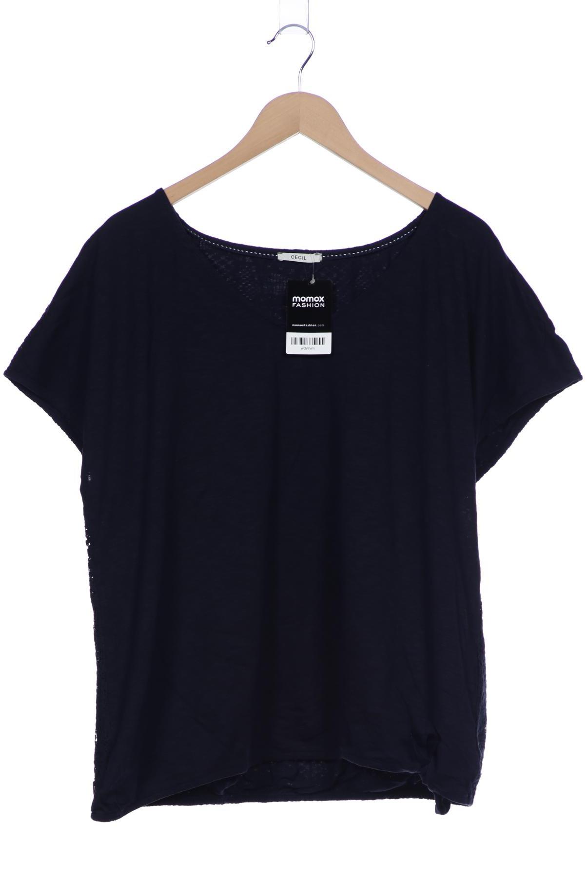 

Cecil Damen T-Shirt, marineblau, Gr. 48
