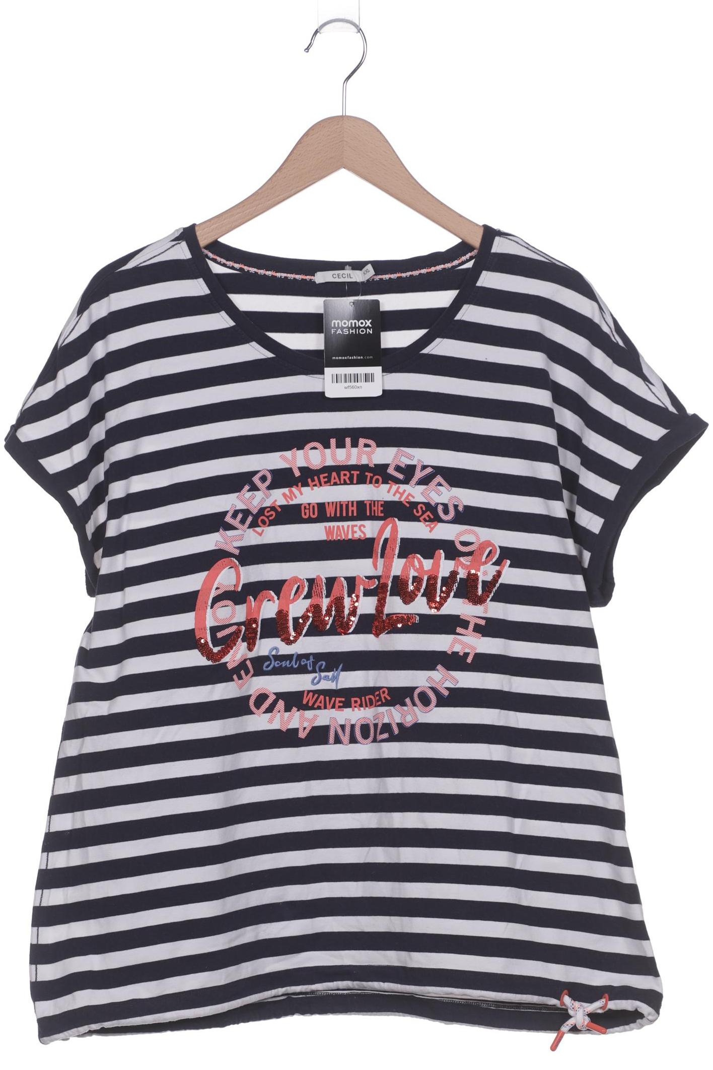 

Cecil Damen T-Shirt, marineblau, Gr. 46