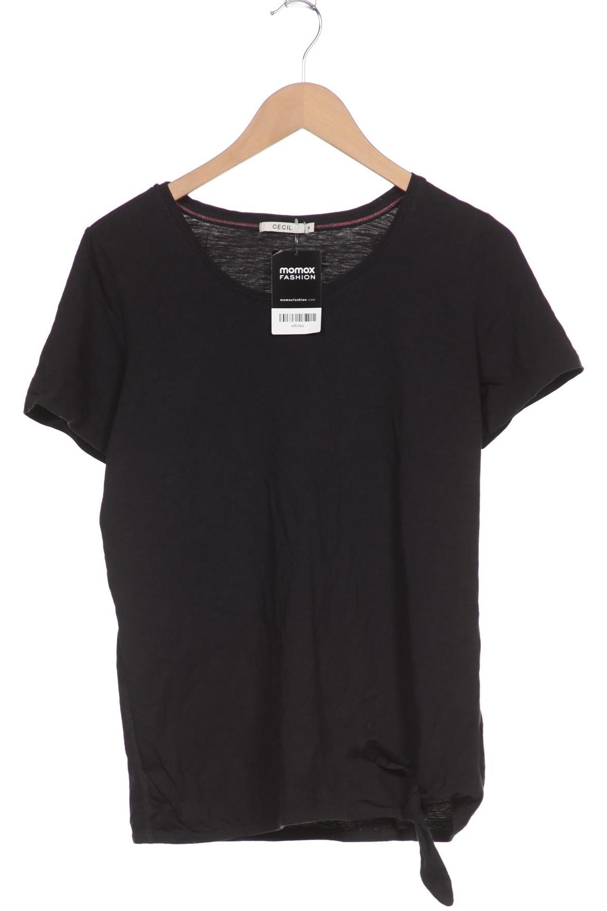 

CECIL Damen T-Shirt, schwarz