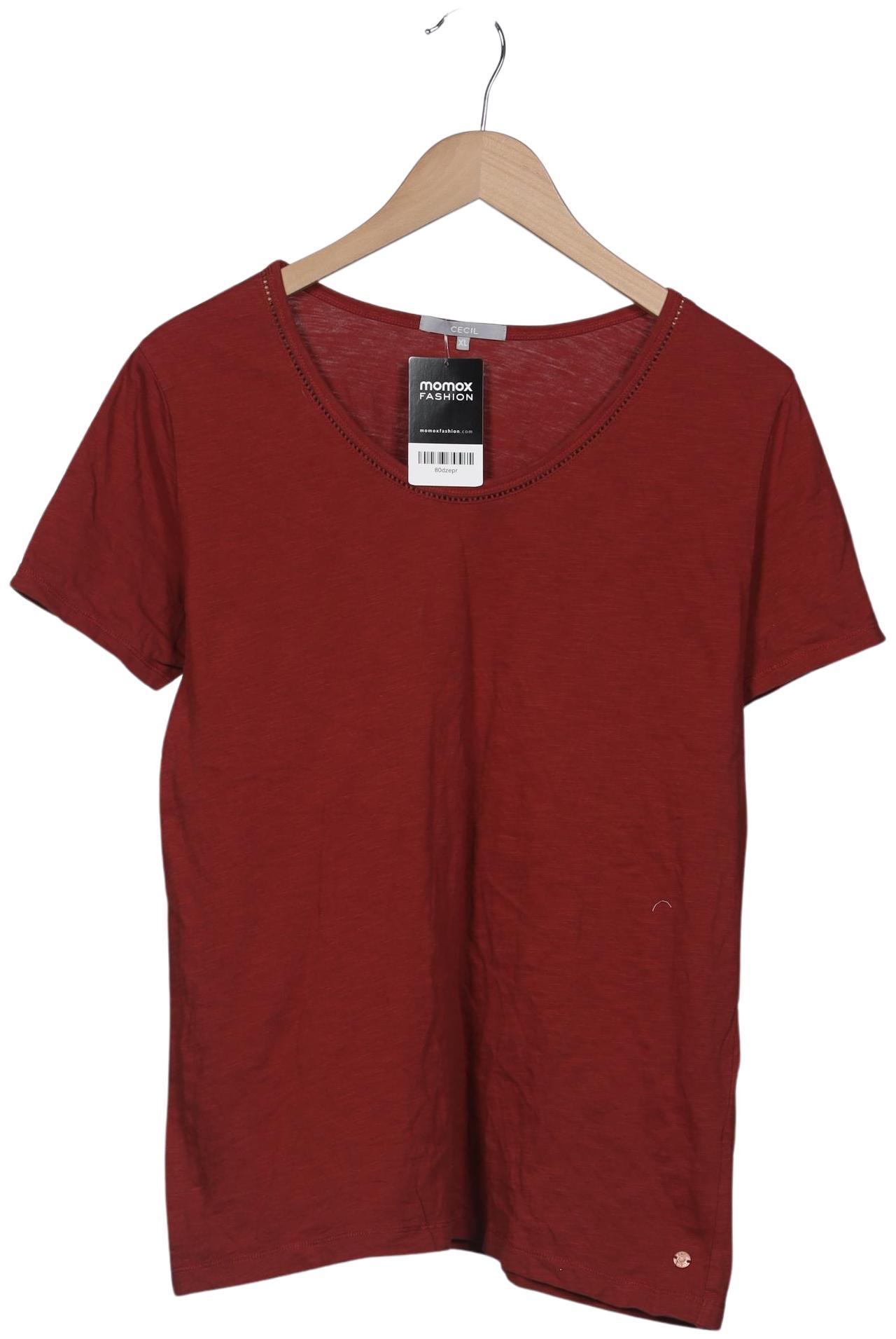 

Cecil Damen T-Shirt, bordeaux, Gr. 44