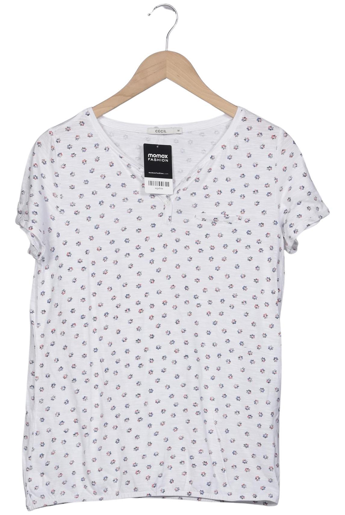 

Cecil Damen T-Shirt, weiß, Gr. 38