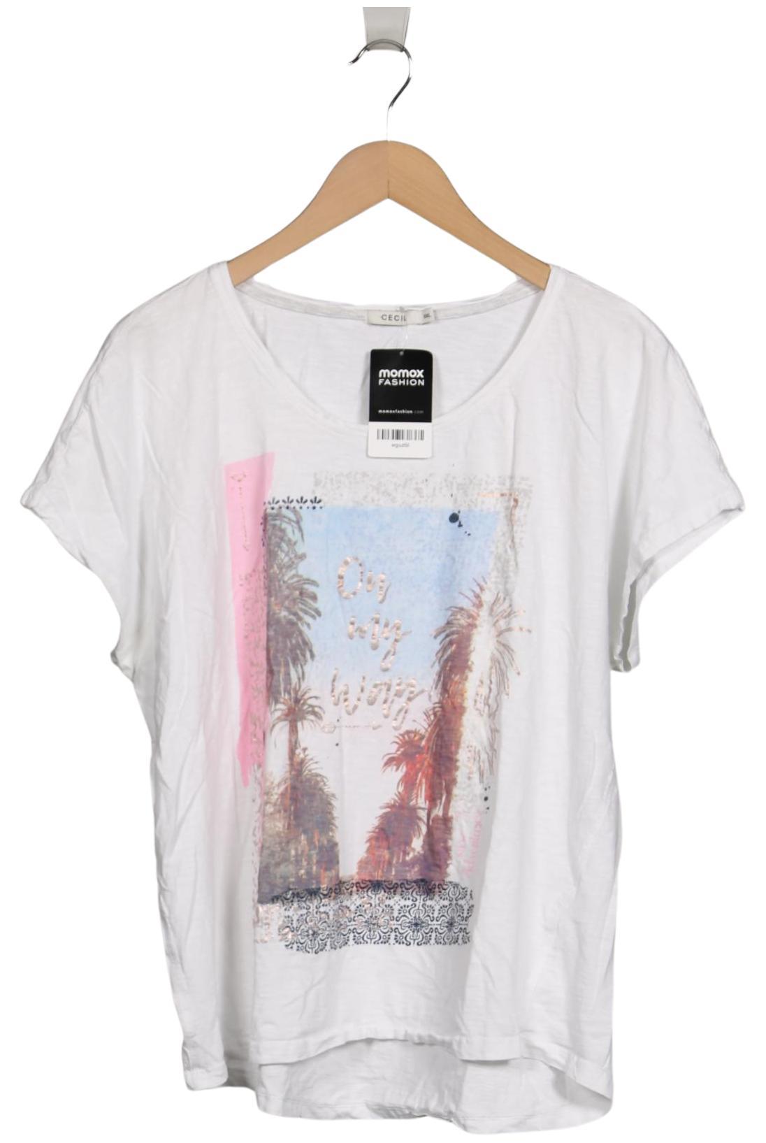 

Cecil Damen T-Shirt, weiß, Gr. 46