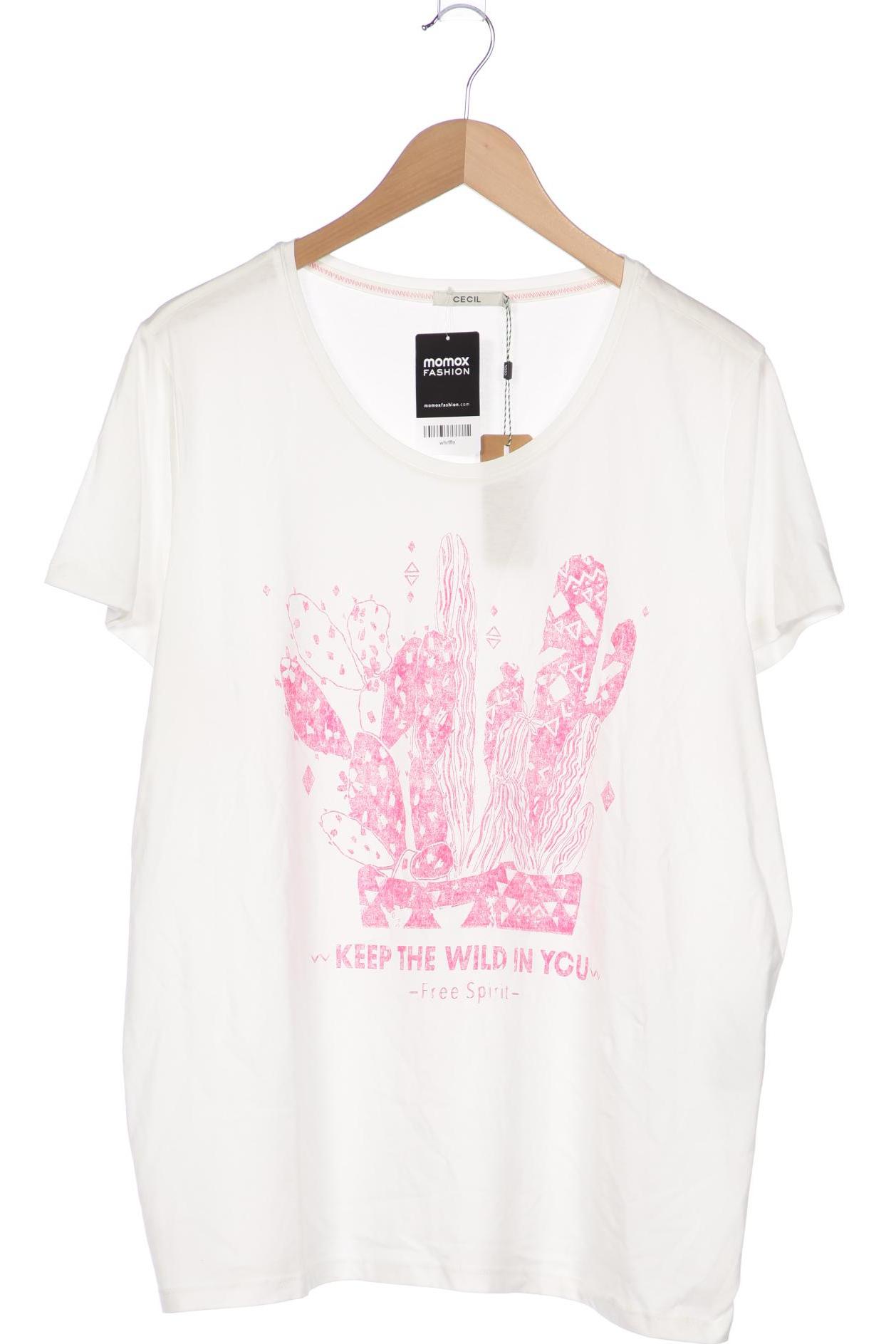 

Cecil Damen T-Shirt, weiß, Gr. 46