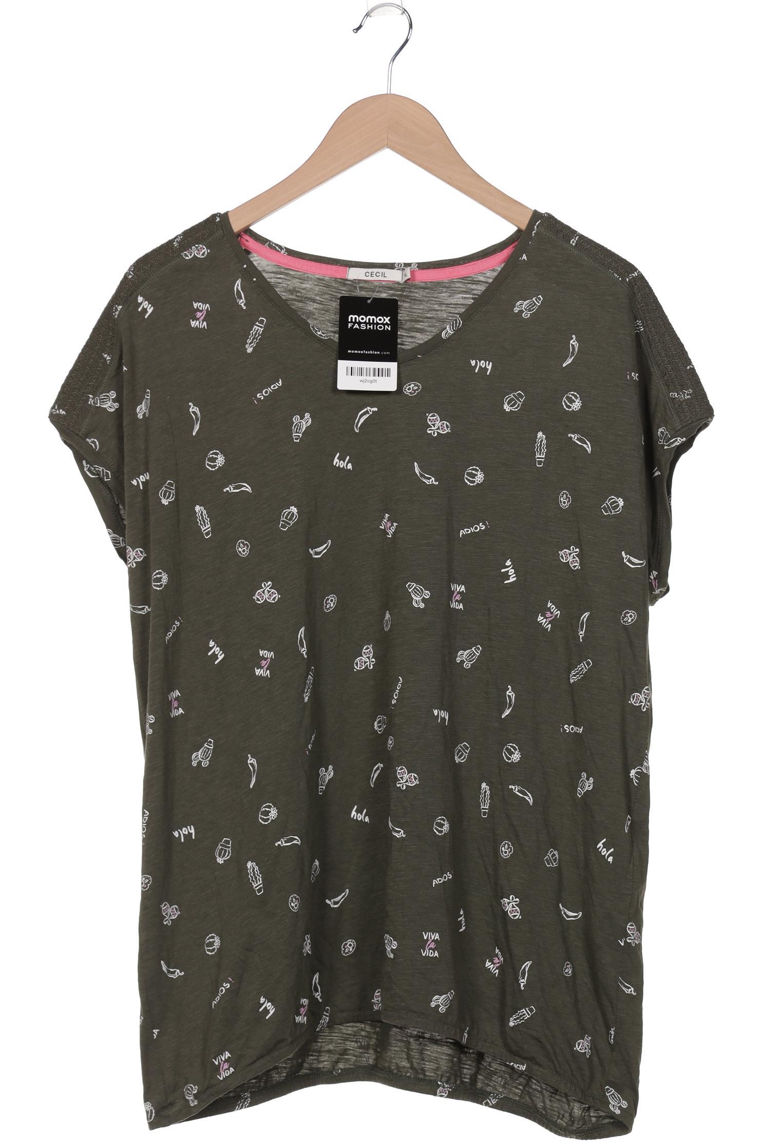 

Cecil Damen T-Shirt, grün, Gr. 44