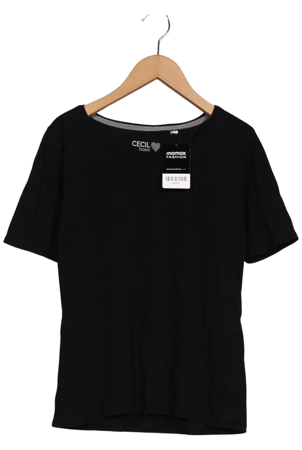 

Cecil Damen T-Shirt, schwarz, Gr. 36