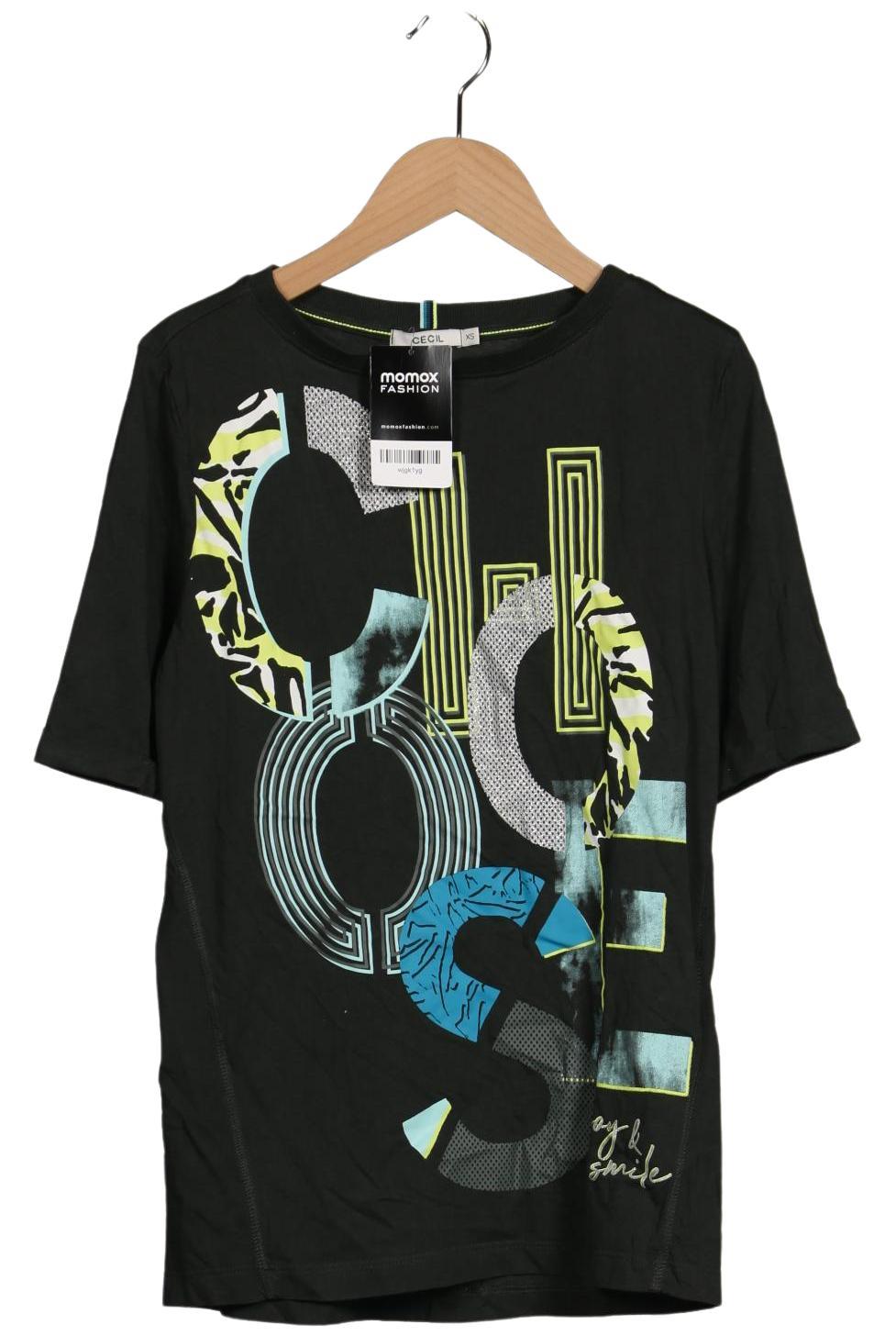 

Cecil Damen T-Shirt, grün, Gr. 34