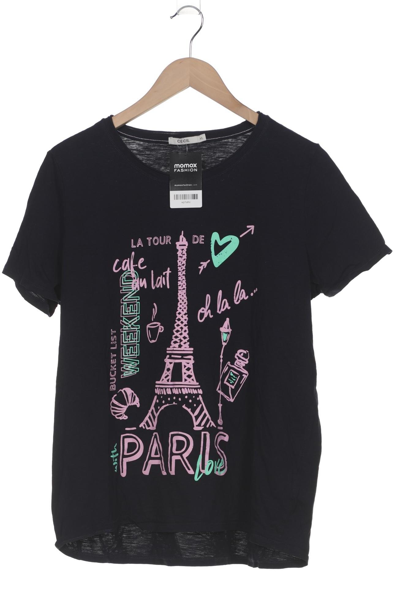 

Cecil Damen T-Shirt, marineblau, Gr. 44