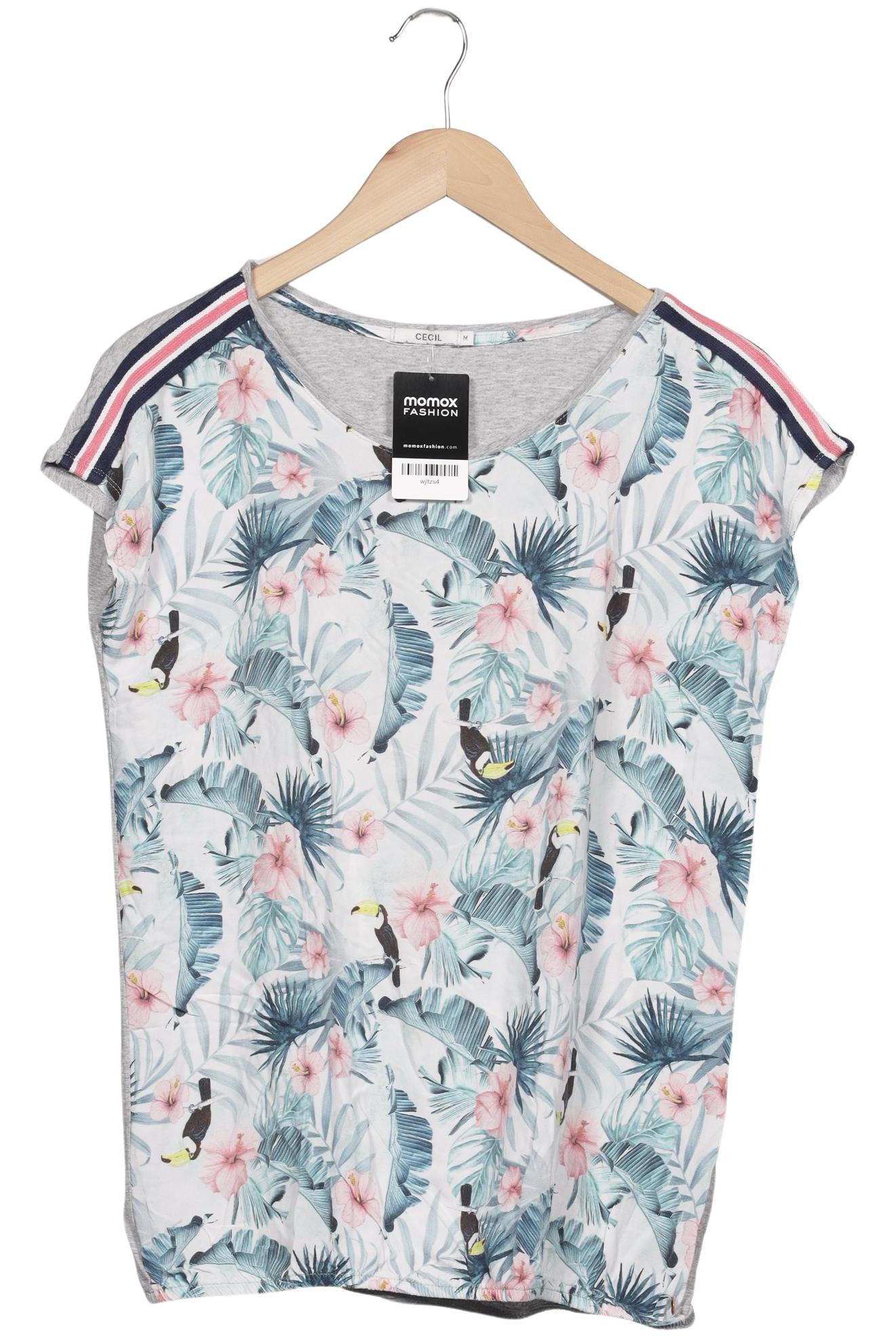 

Cecil Damen T-Shirt, mehrfarbig, Gr. 38