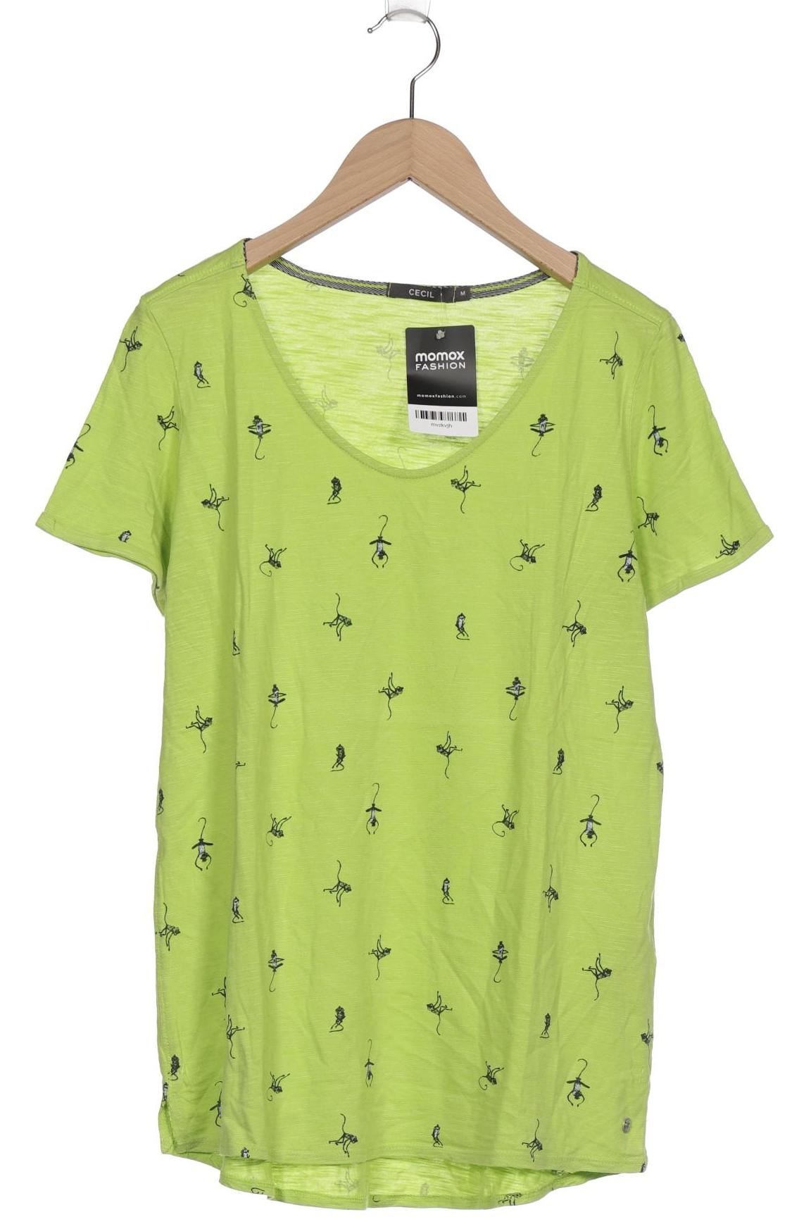

CECIL Damen T-Shirt, hellgrün