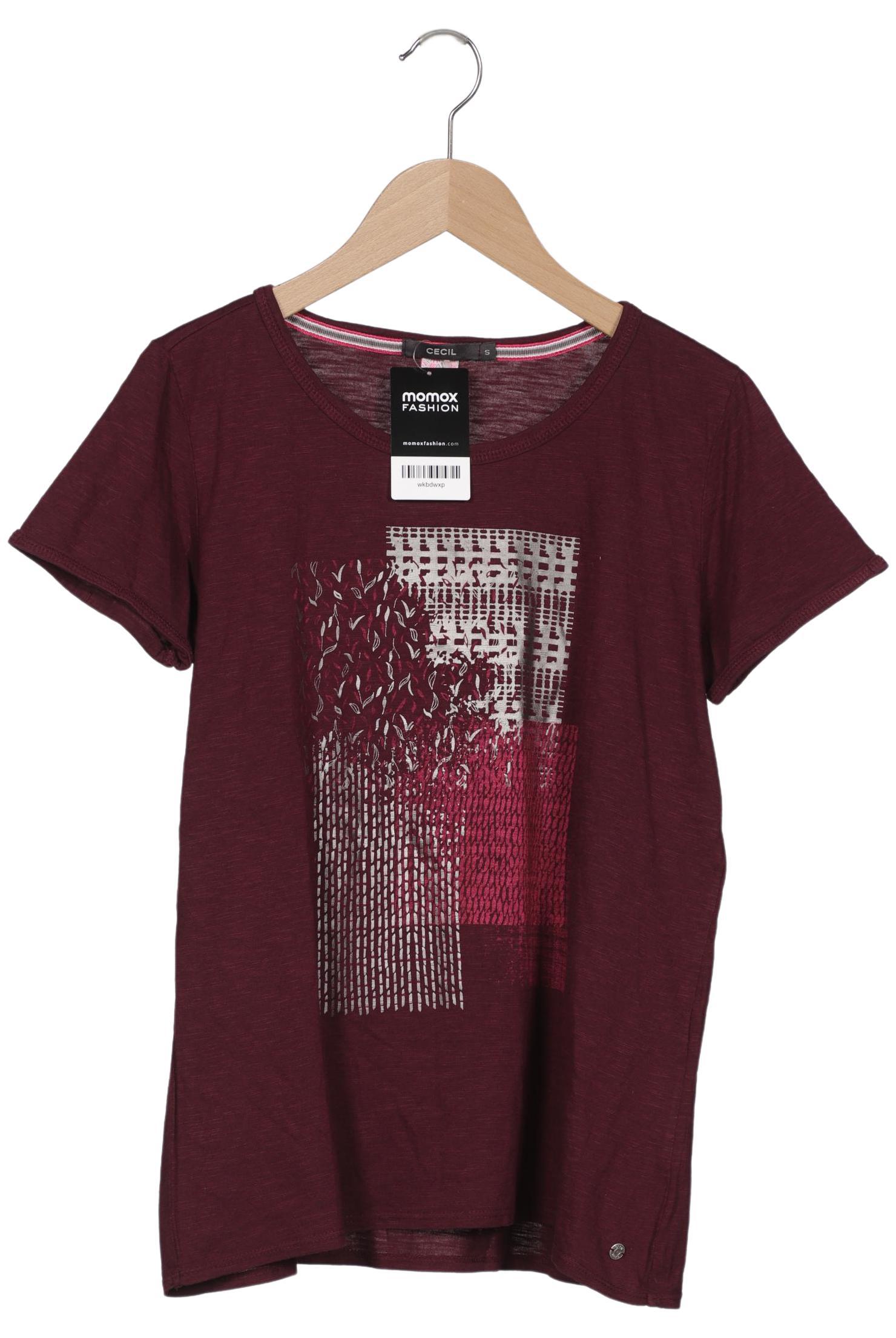 

Cecil Damen T-Shirt, bordeaux, Gr. 36