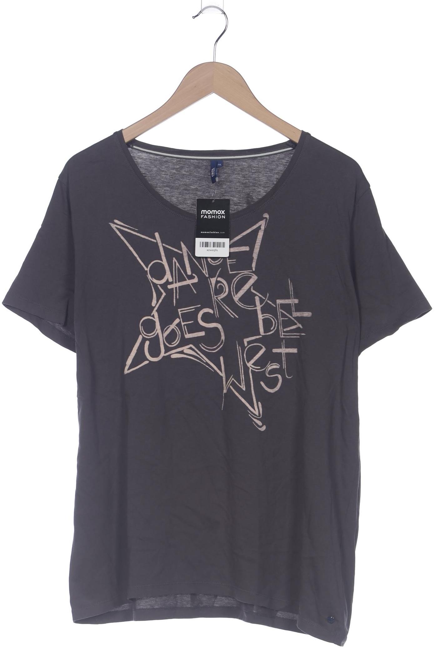 

Cecil Damen T-Shirt, grau, Gr. 46