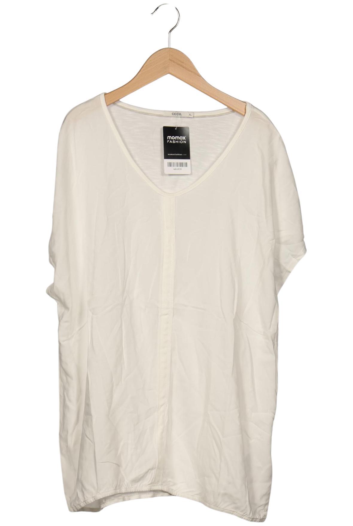 

Cecil Damen T-Shirt, weiß, Gr. 44