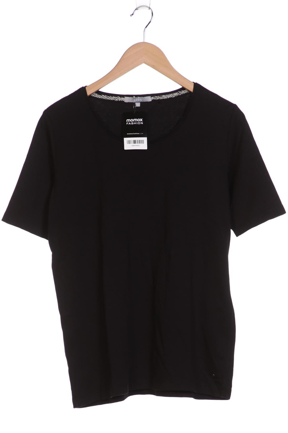 

Cecil Damen T-Shirt, schwarz, Gr. 42