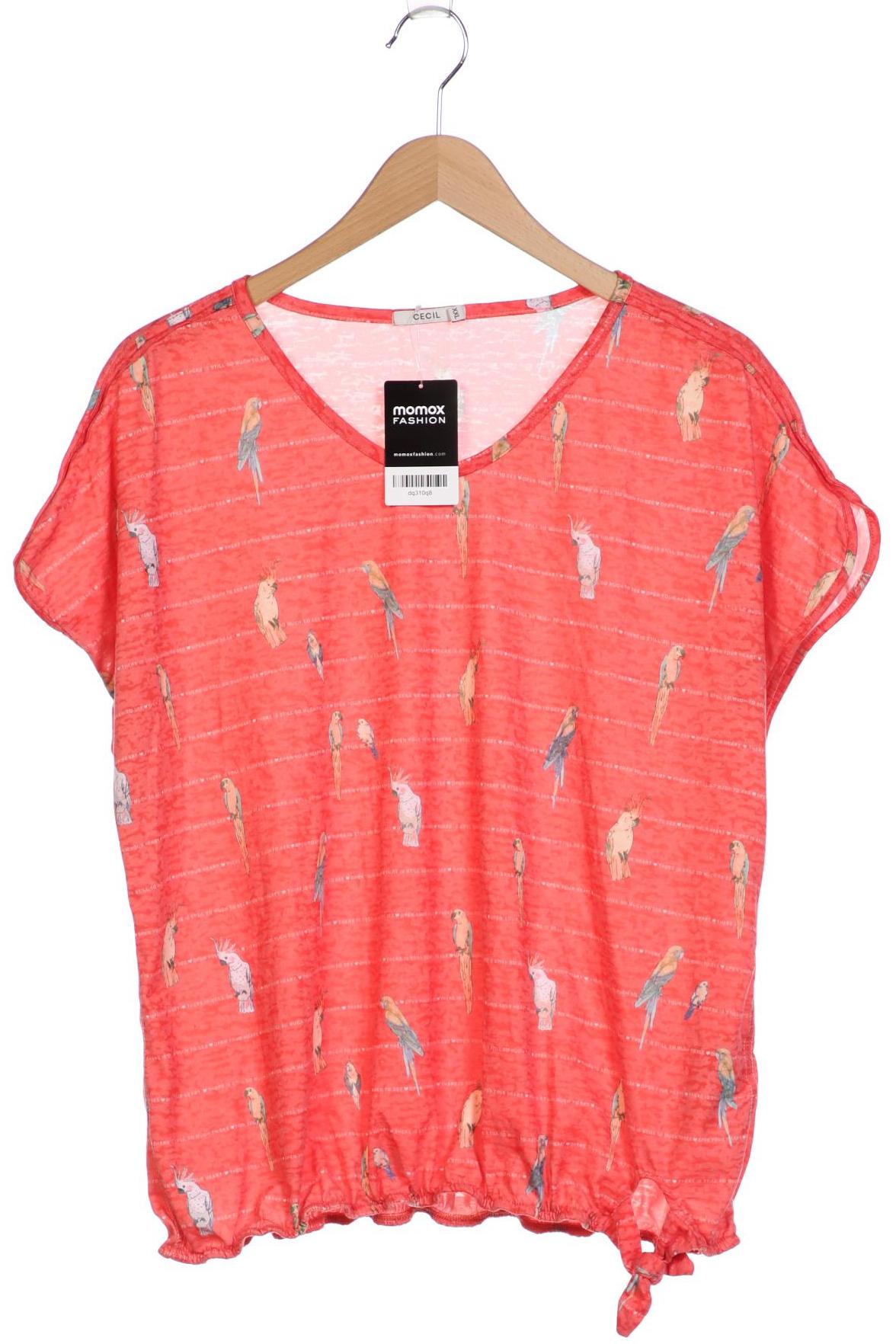 

Cecil Damen T-Shirt, rot, Gr. 46