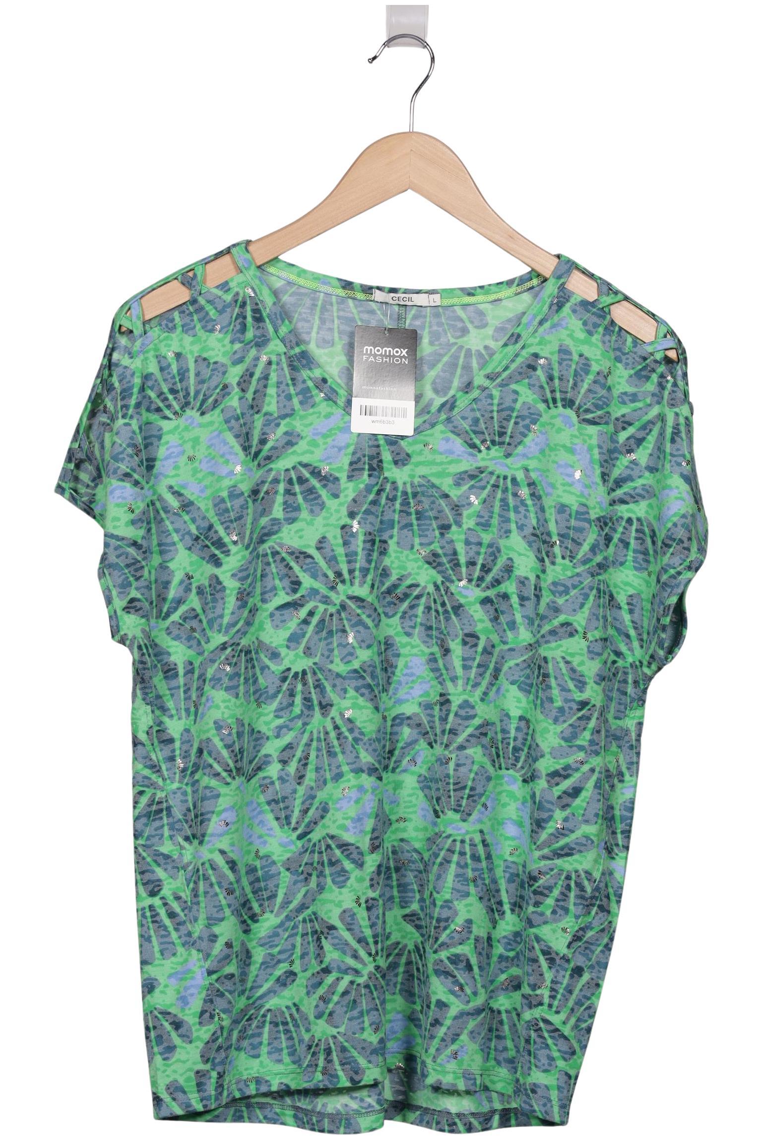 

Cecil Damen T-Shirt, grün, Gr. 42