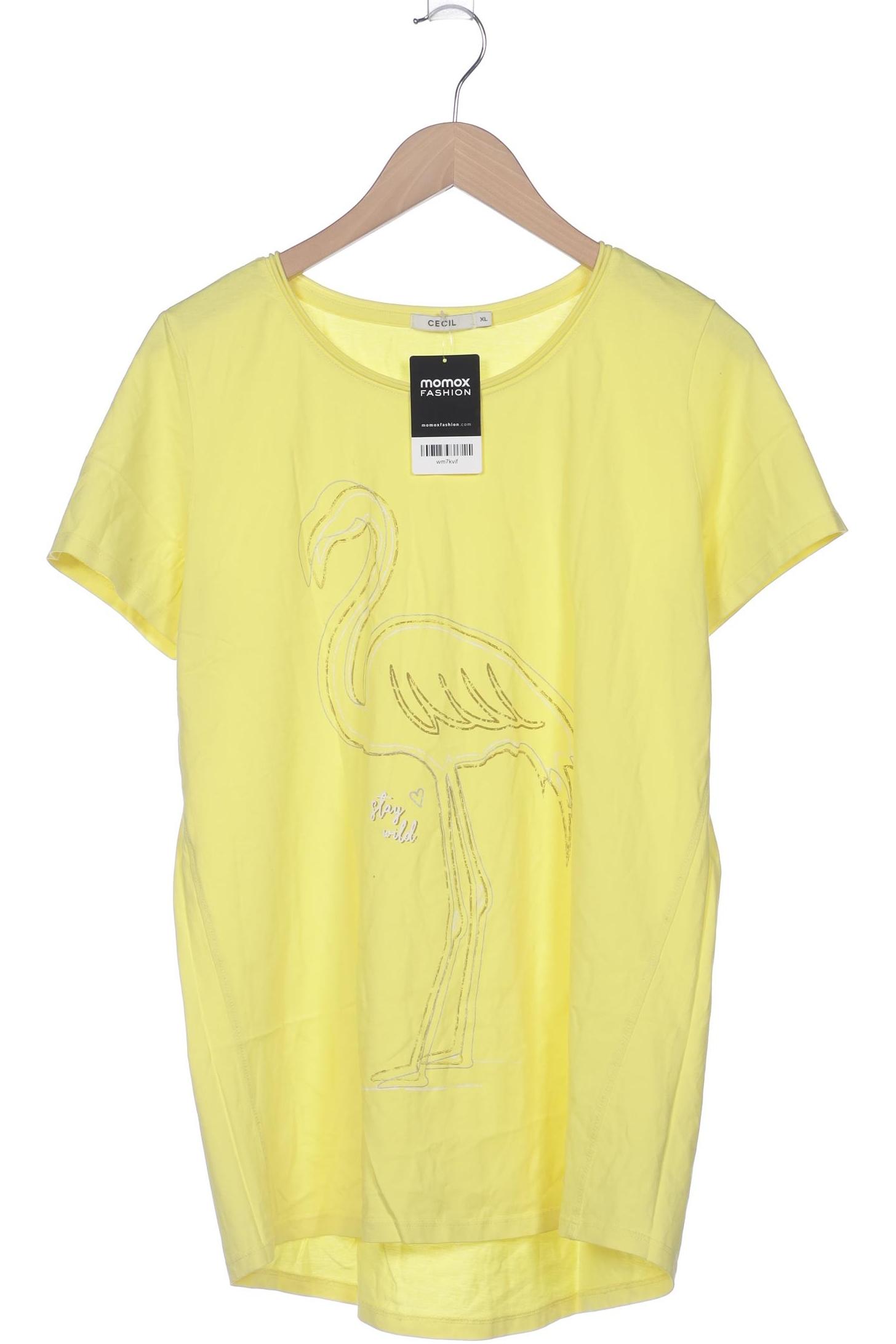 

Cecil Damen T-Shirt, gelb, Gr. 44