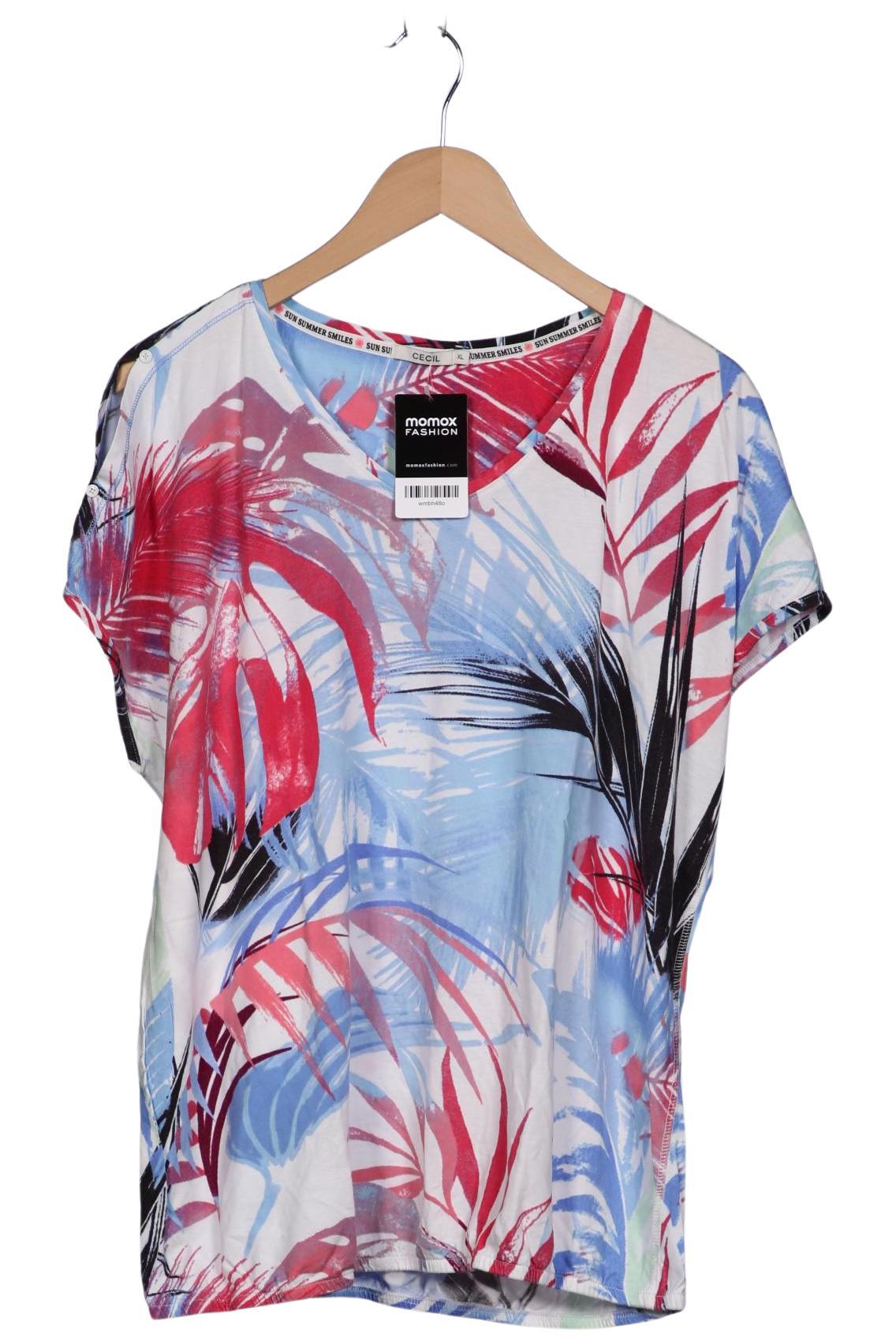 

Cecil Damen T-Shirt, mehrfarbig, Gr. 44