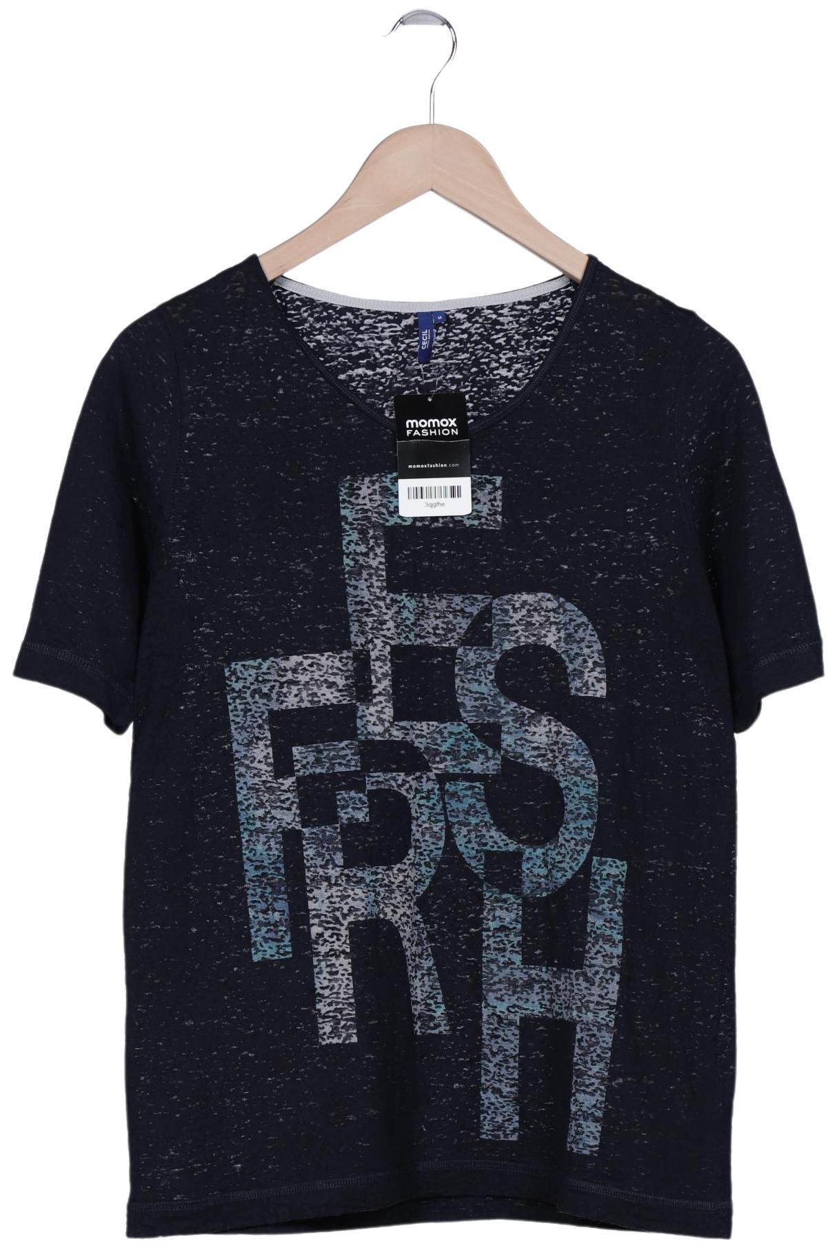 

Cecil Damen T-Shirt, marineblau, Gr. 38