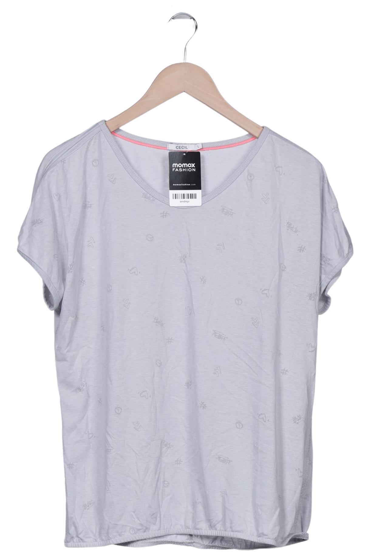 

Cecil Damen T-Shirt, grau, Gr. 42