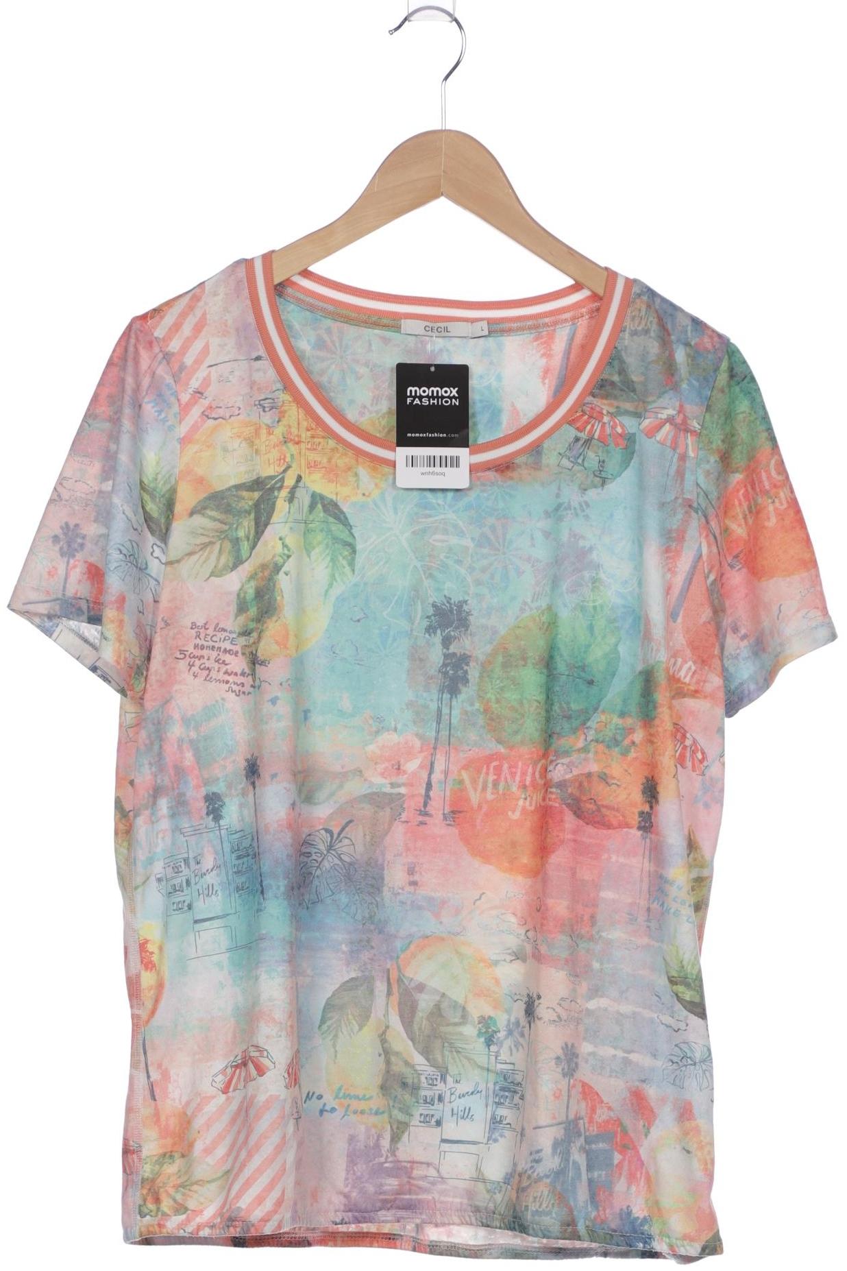 

Cecil Damen T-Shirt, mehrfarbig, Gr. 42