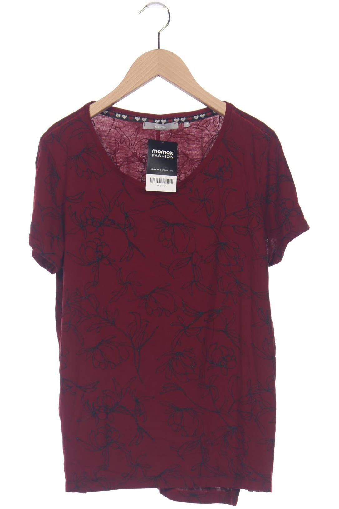 

Cecil Damen T-Shirt, bordeaux, Gr. 38