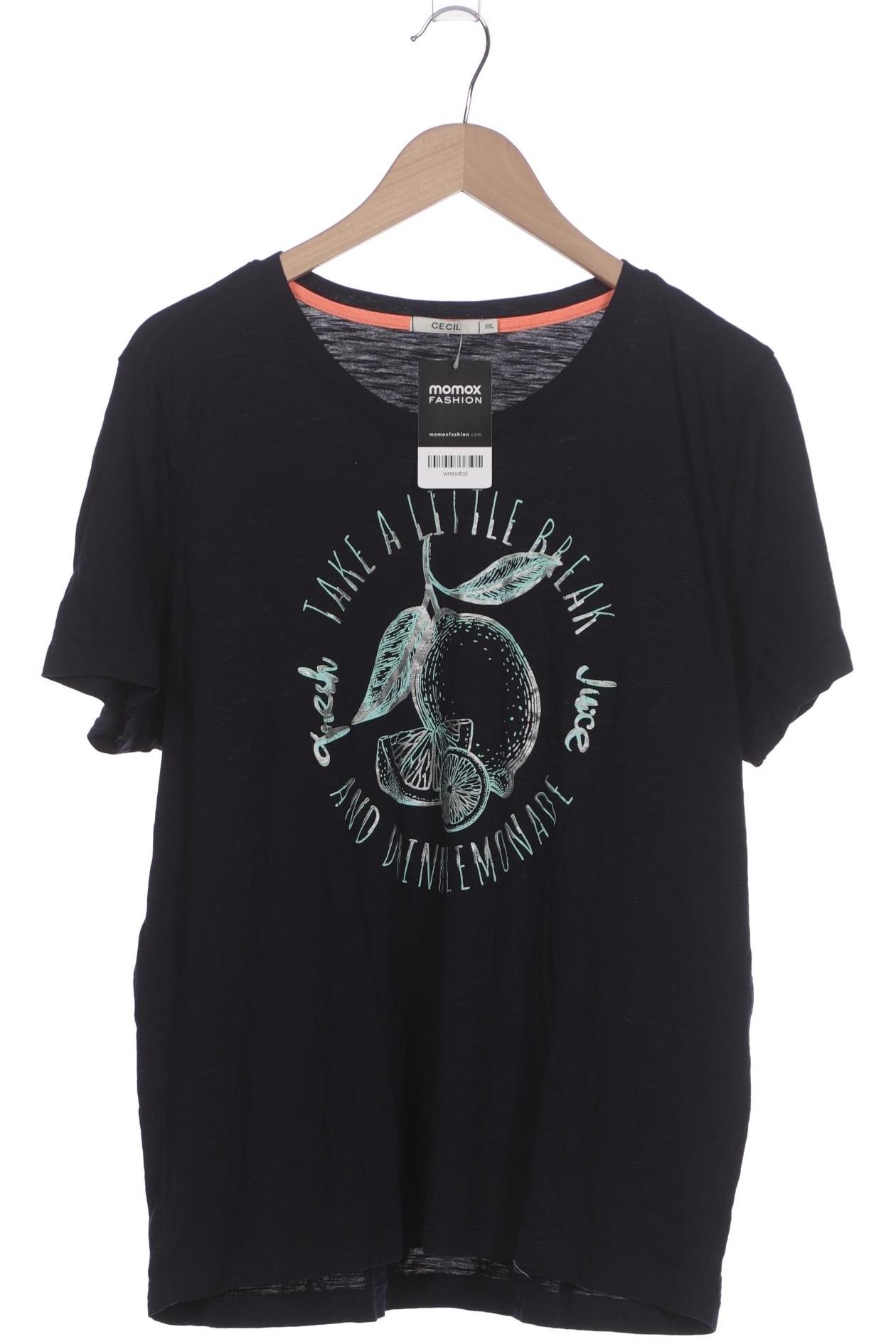 

Cecil Damen T-Shirt, marineblau, Gr. 46
