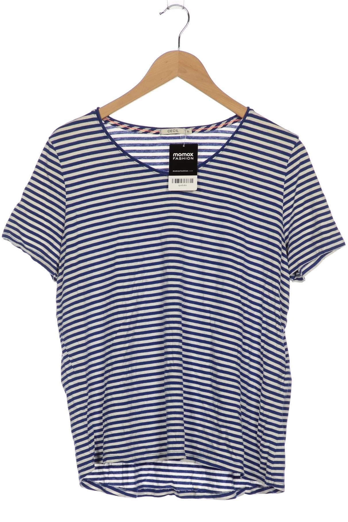 

Cecil Damen T-Shirt, blau, Gr. 44