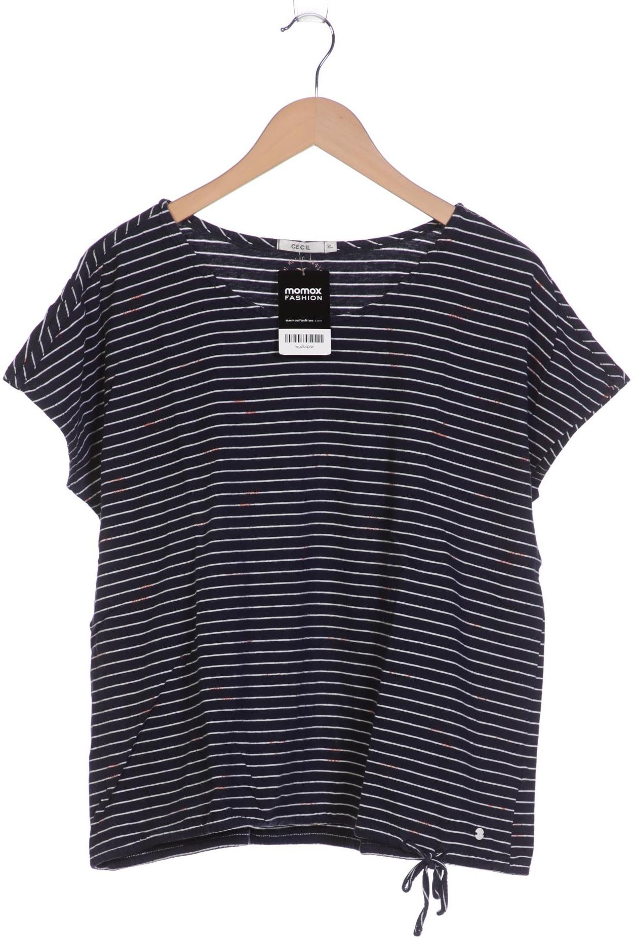 

CECIL Damen T-Shirt, marineblau