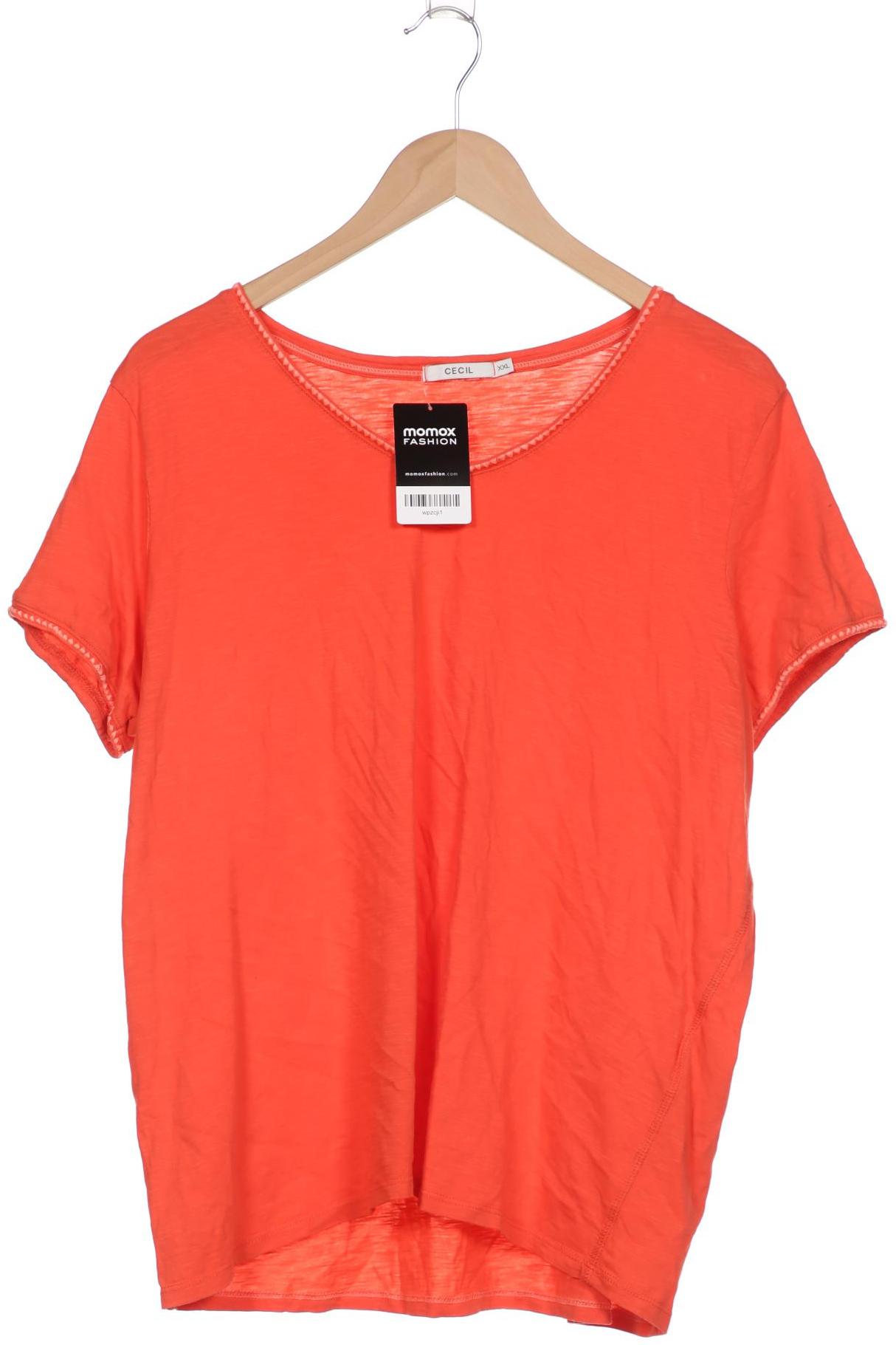 

CECIL Damen T-Shirt, orange