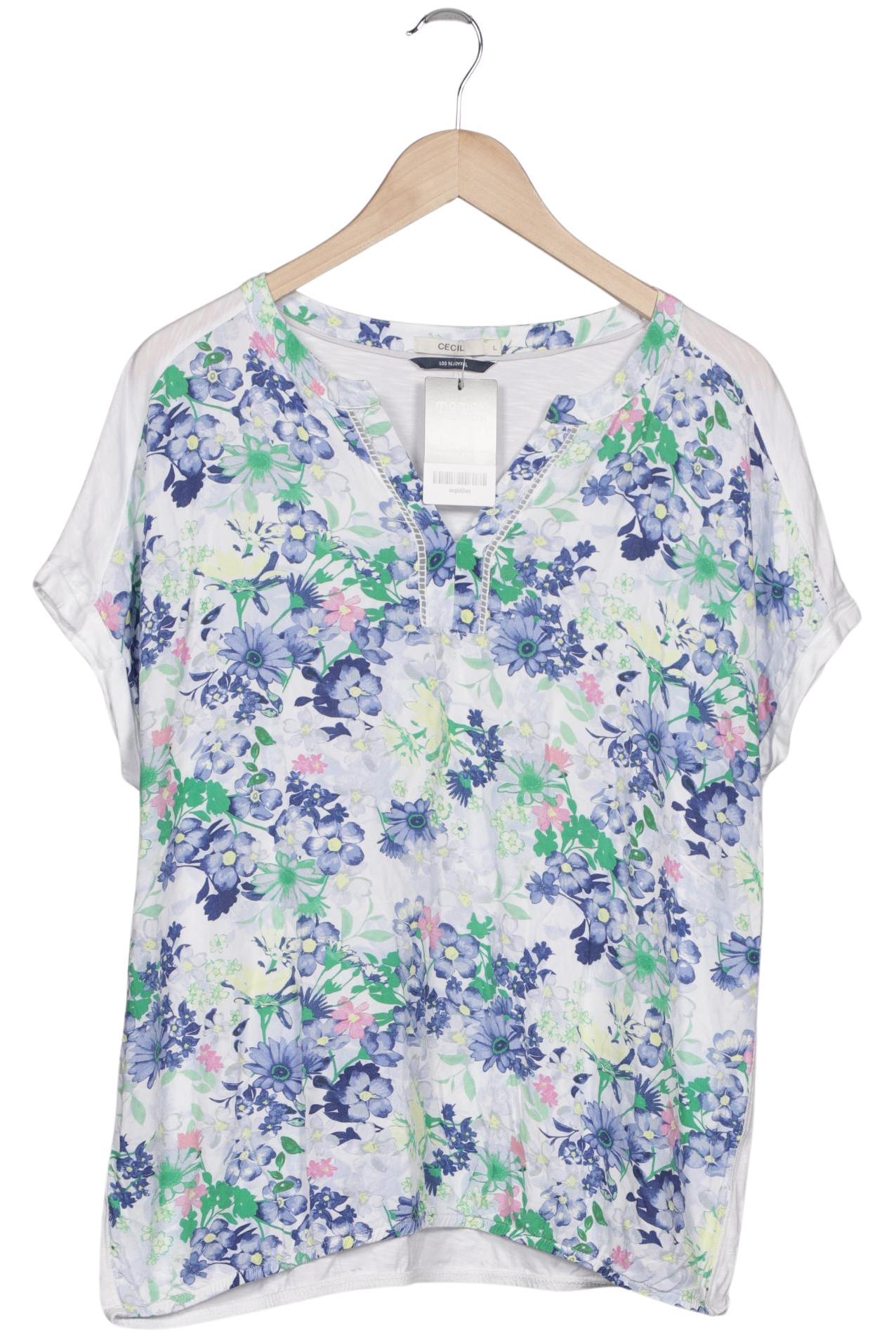 

Cecil Damen T-Shirt, mehrfarbig, Gr. 42