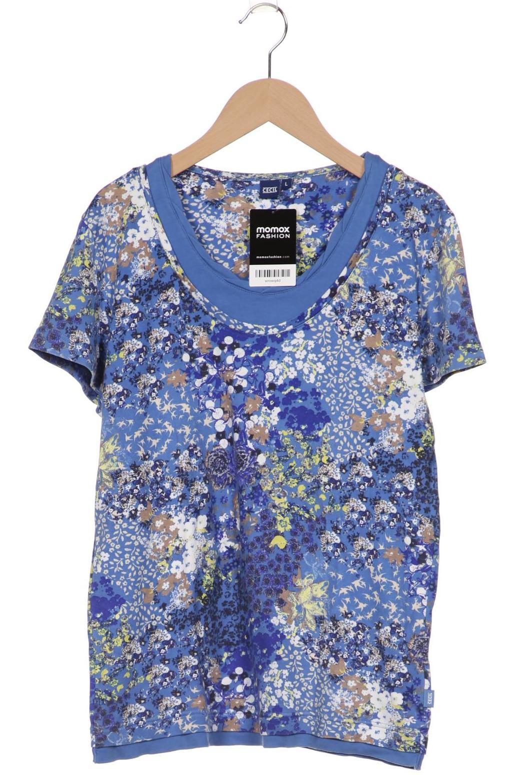 

CECIL Damen T-Shirt, blau