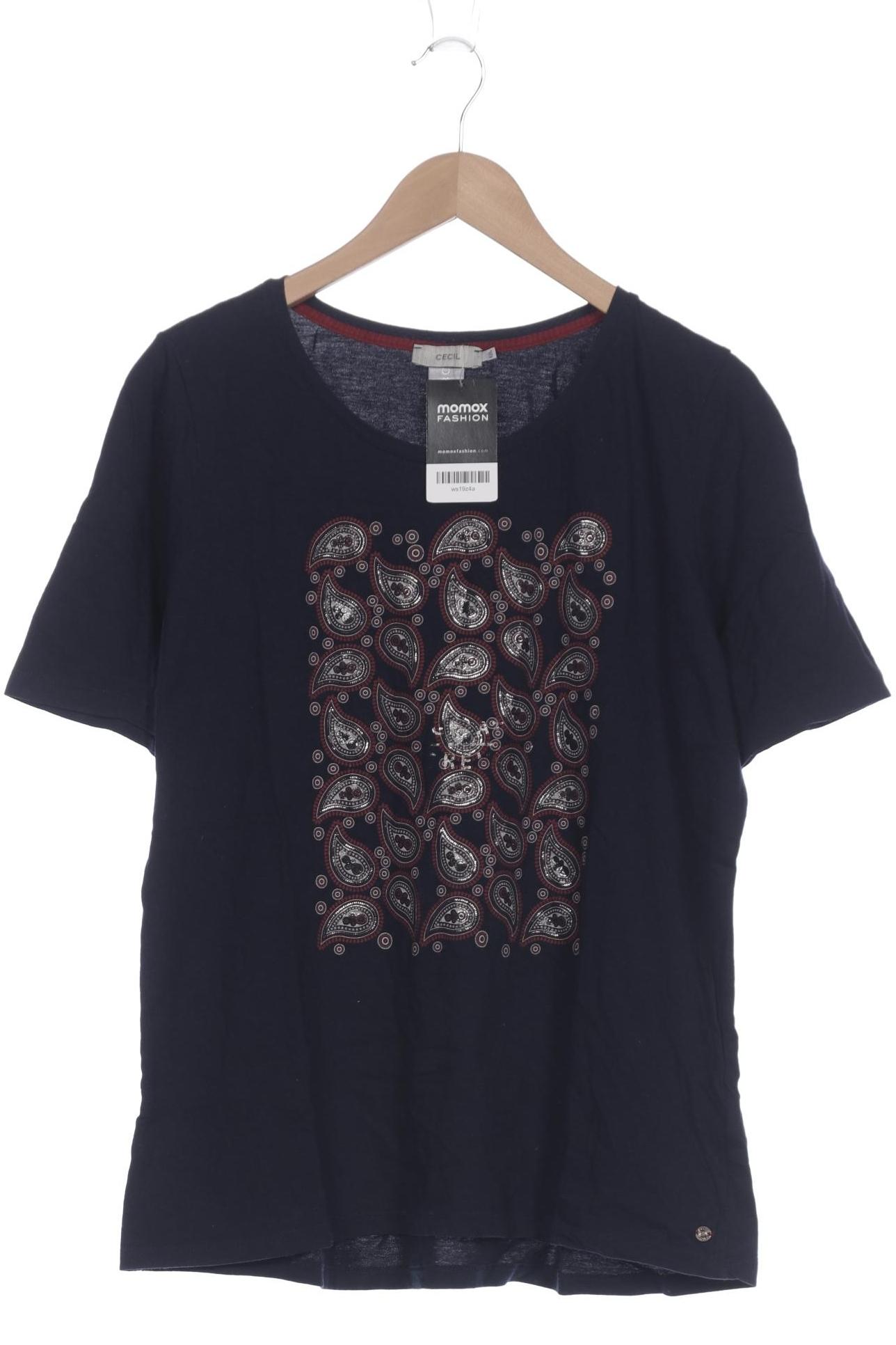 

Cecil Damen T-Shirt, marineblau, Gr. 46