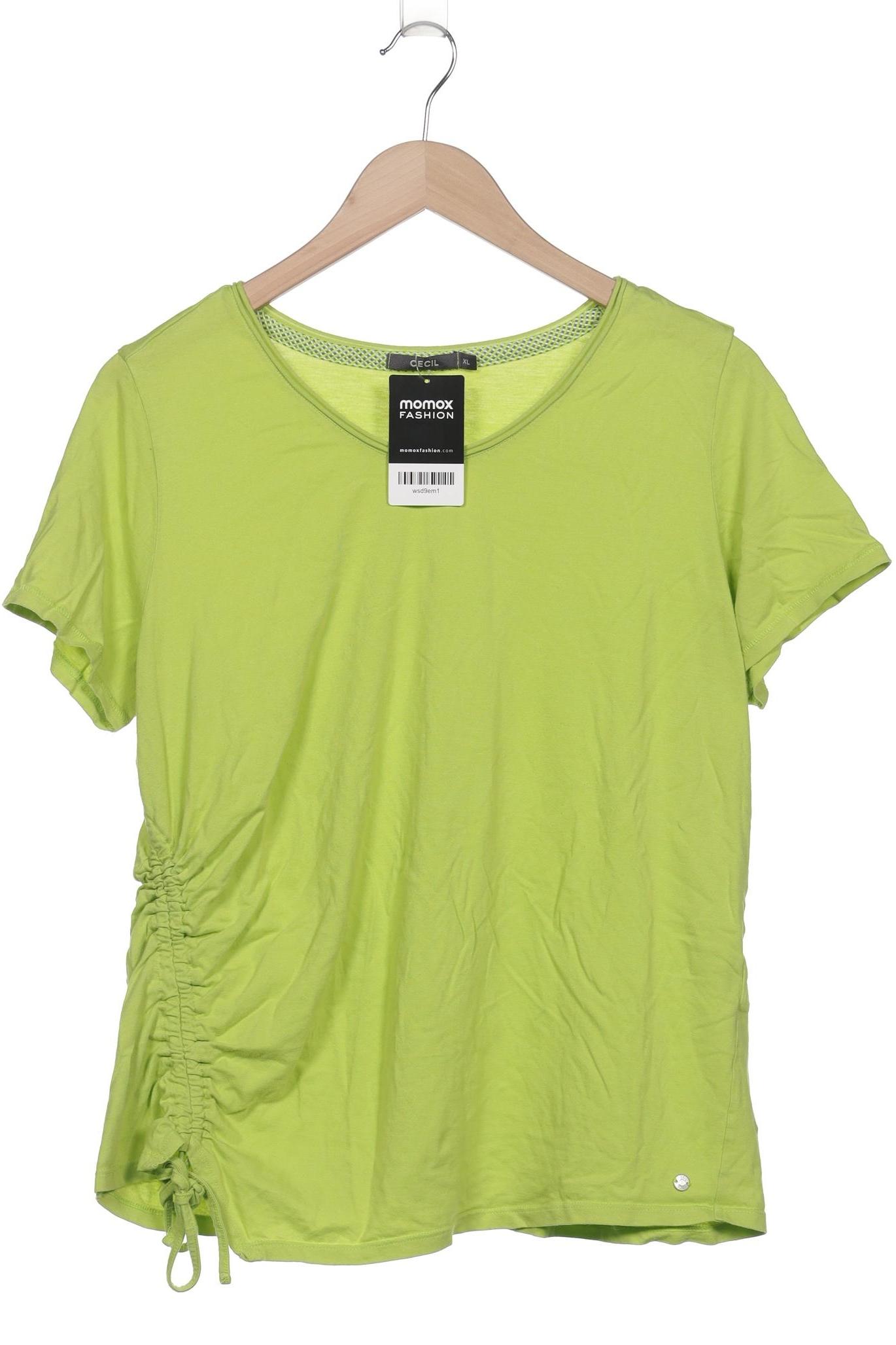

Cecil Damen T-Shirt, hellgrün, Gr. 44