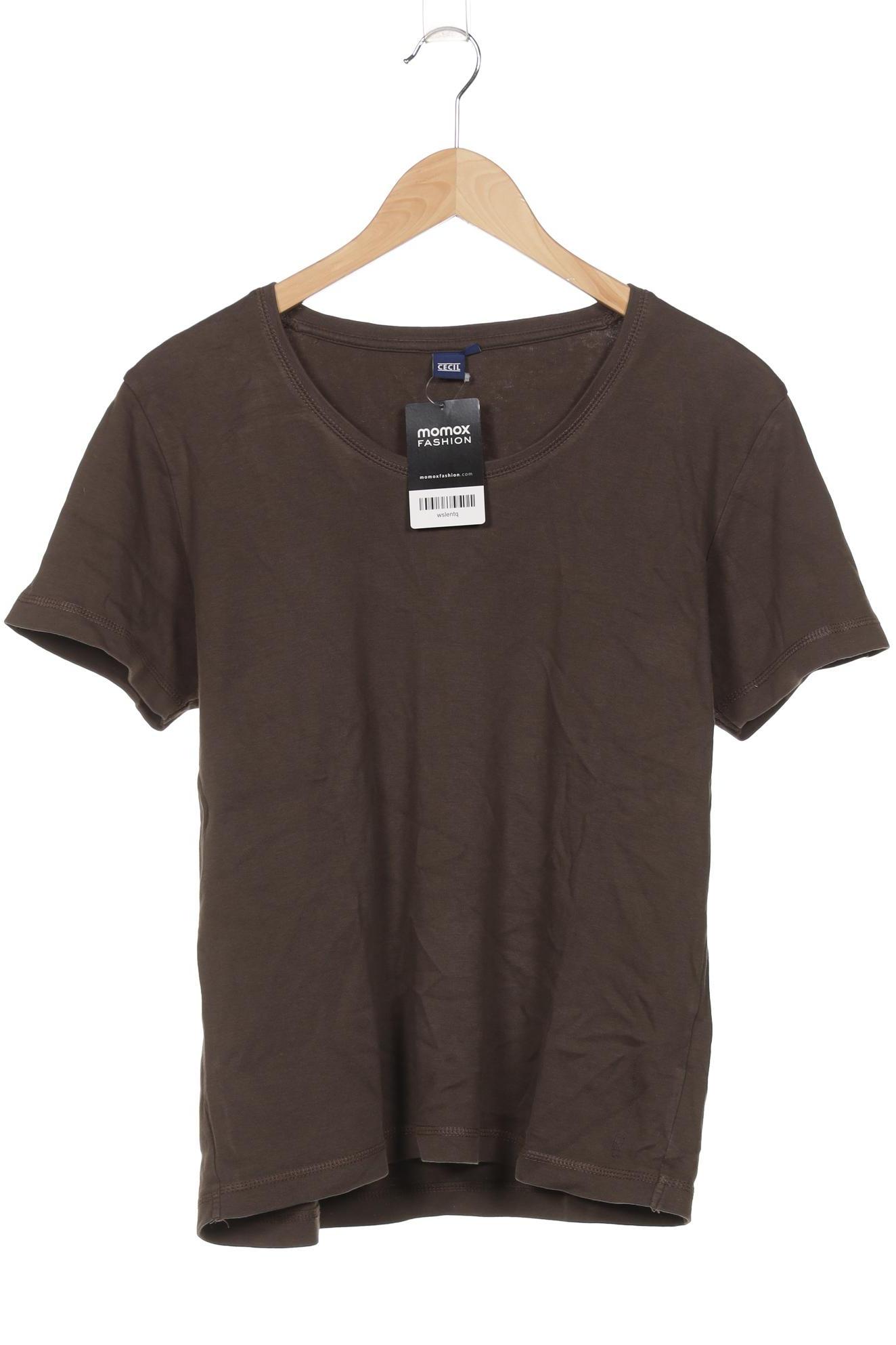 

Cecil Damen T-Shirt, braun, Gr. 44