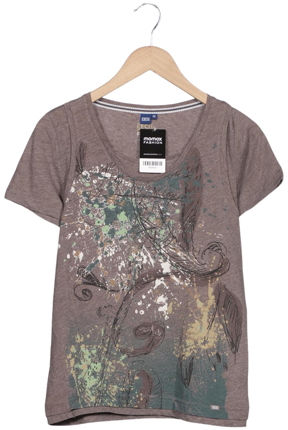 

Cecil Damen T-Shirt, braun, Gr. 38