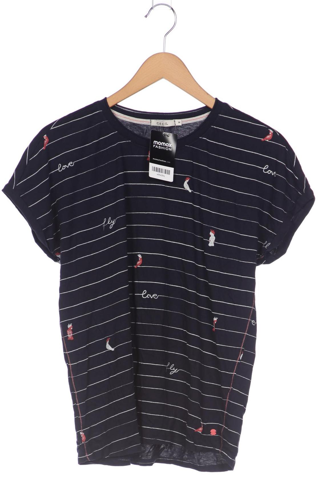 

Cecil Damen T-Shirt, marineblau, Gr. 38