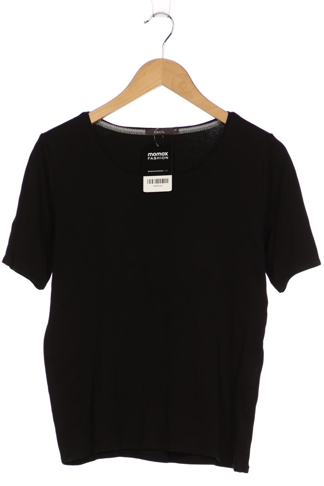 

Cecil Damen T-Shirt, schwarz, Gr. 38