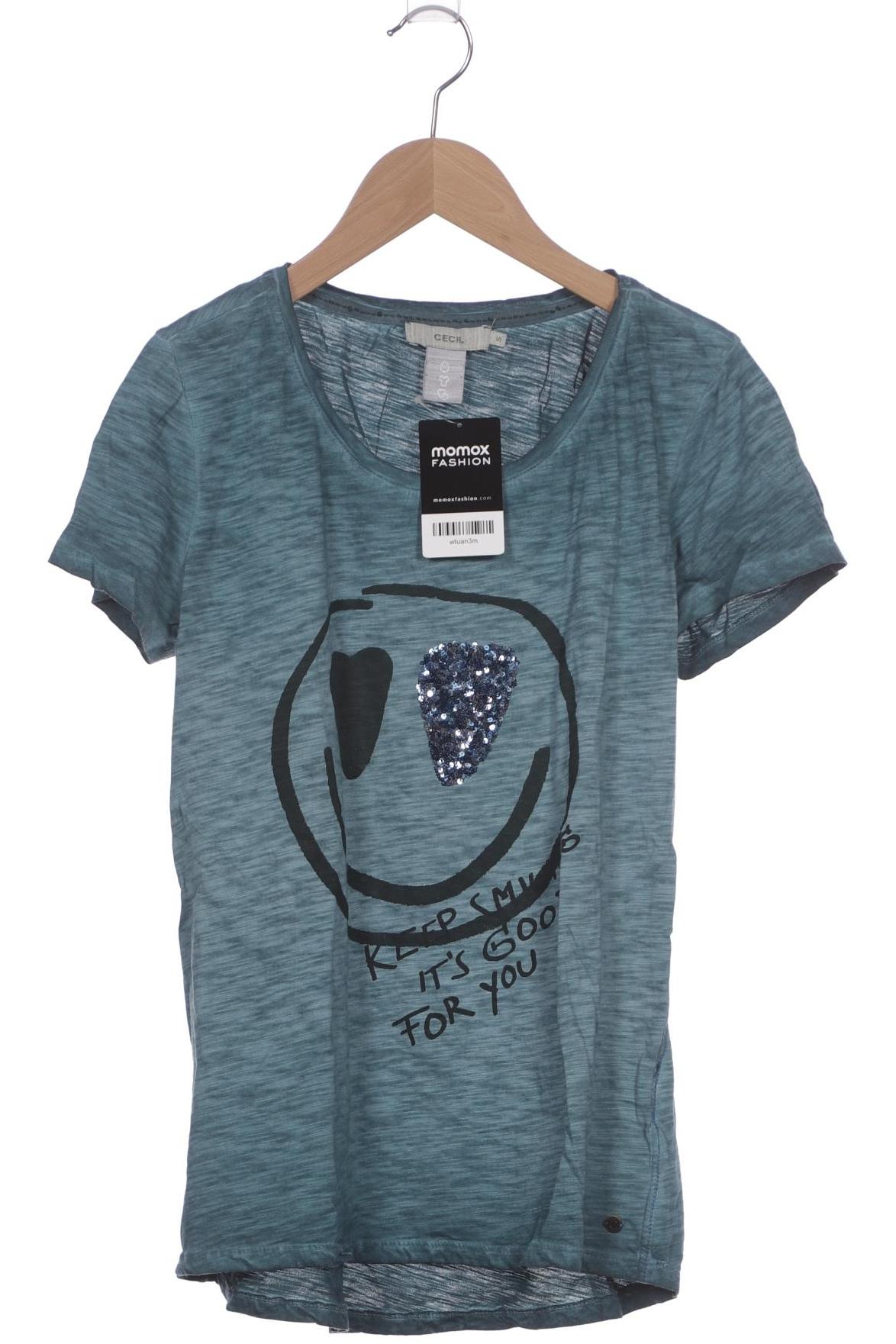

Cecil Damen T-Shirt, türkis, Gr. 36