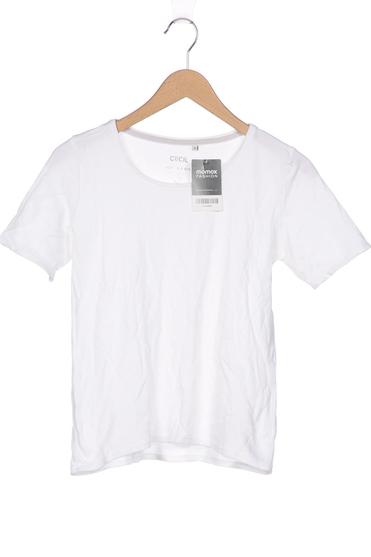

CECIL Damen T-Shirt, weiß