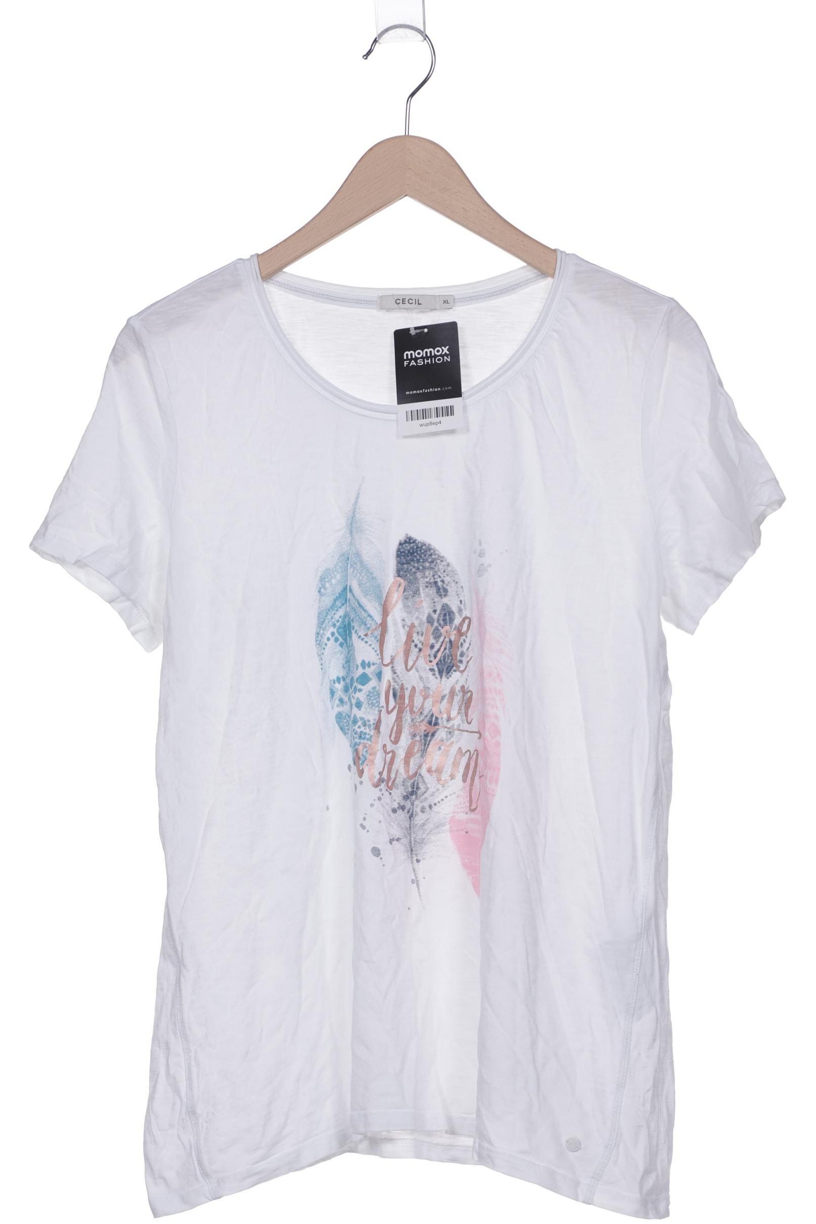

Cecil Damen T-Shirt, weiß, Gr. 44