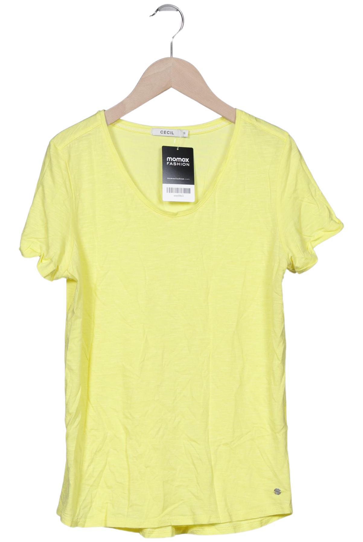 

Cecil Damen T-Shirt, gelb, Gr. 36