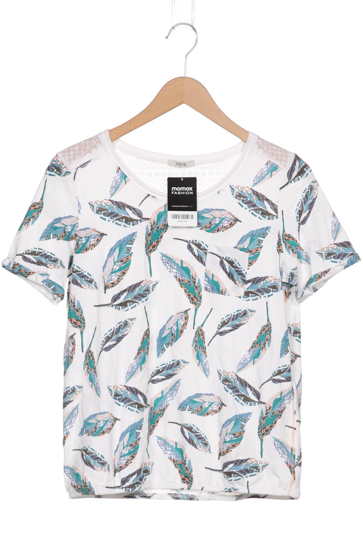

Cecil Damen T-Shirt, weiß, Gr. 38